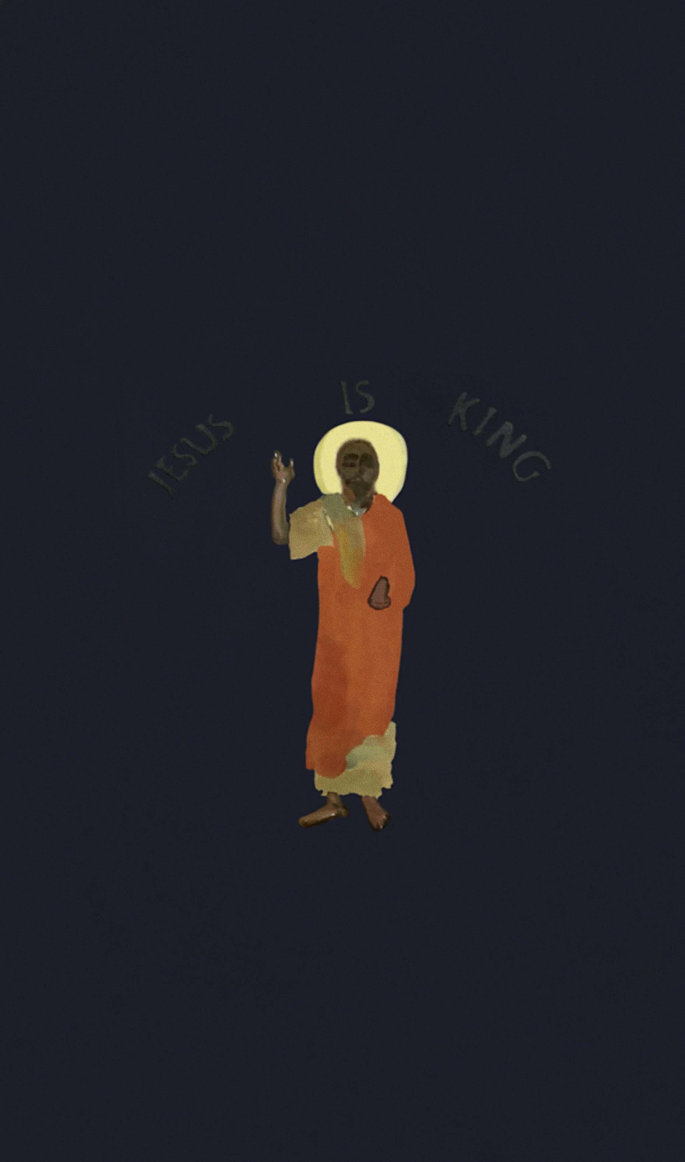 "Kong Jesus - Herre over Alt" Wallpapers