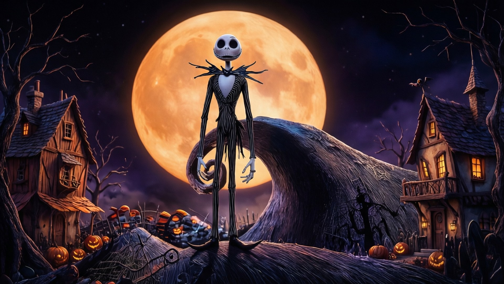 Konge af Halloween Byen Wallpapers
