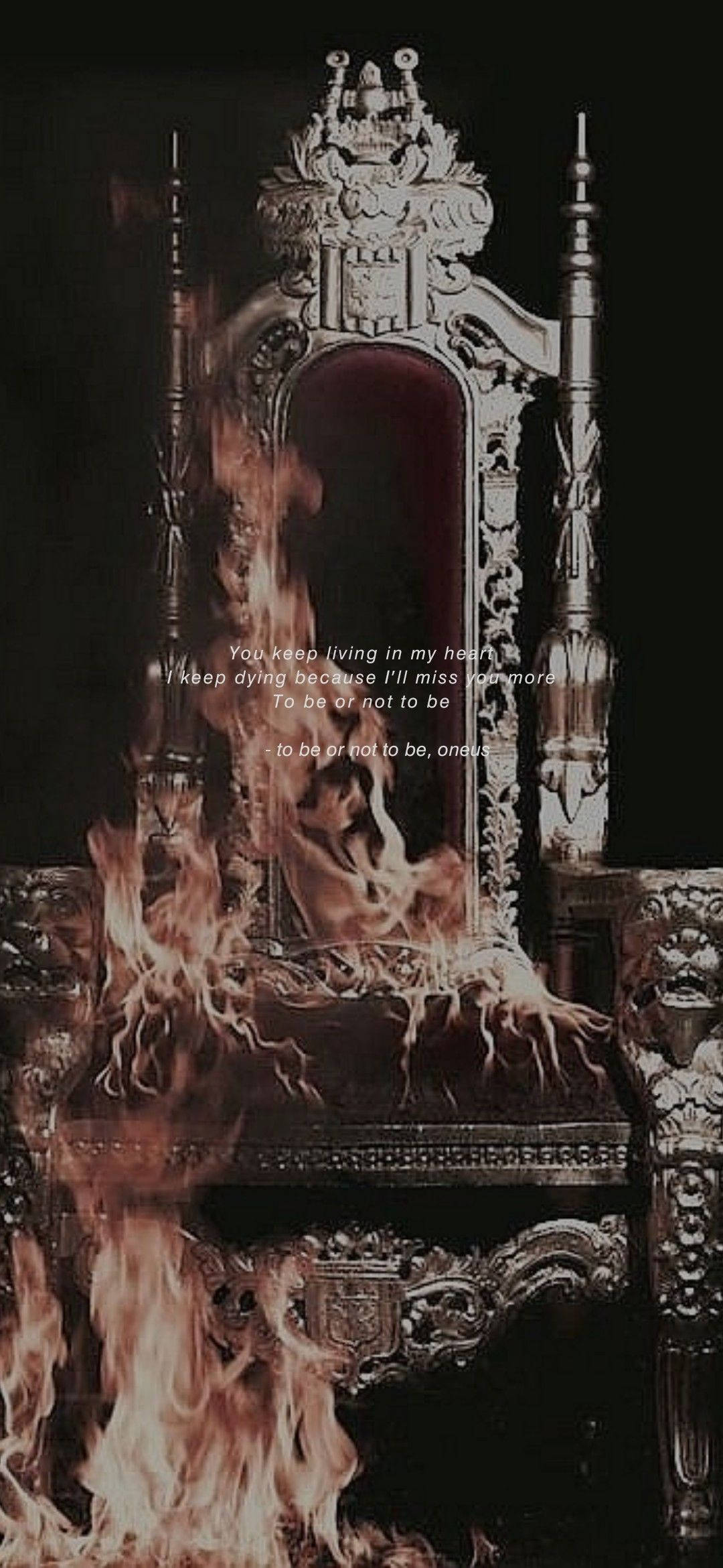 Kongelig trone i flammer Wallpapers