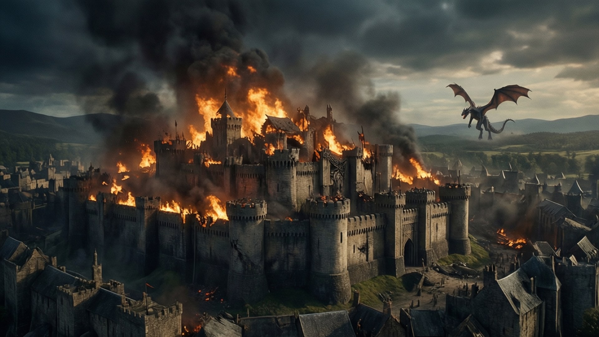 Kongens Flammehav Wallpapers