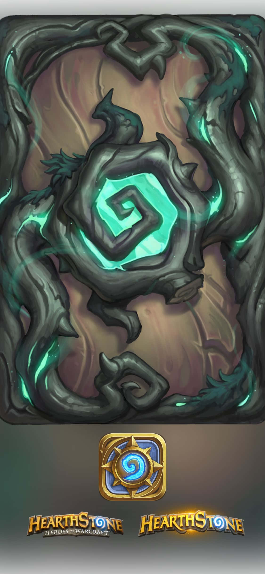 Kortbagside Design iPhone XS Hearthstone Baggrund Wallpapers