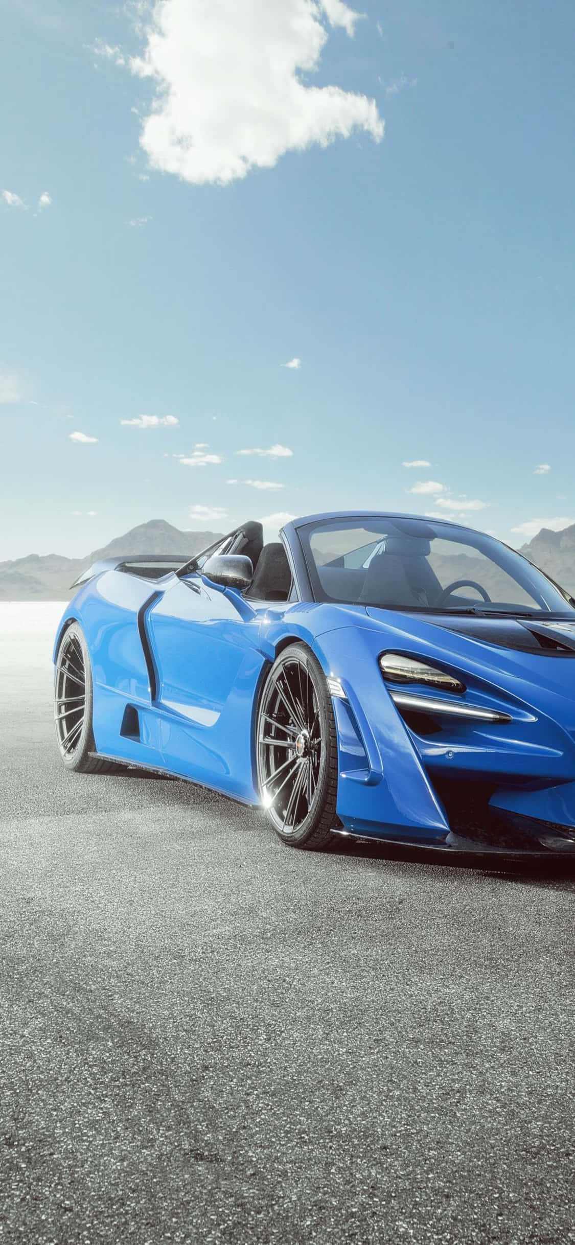 Kør gennem gaderne i stil med iPhone Xs McLaren 720s Wallpapers