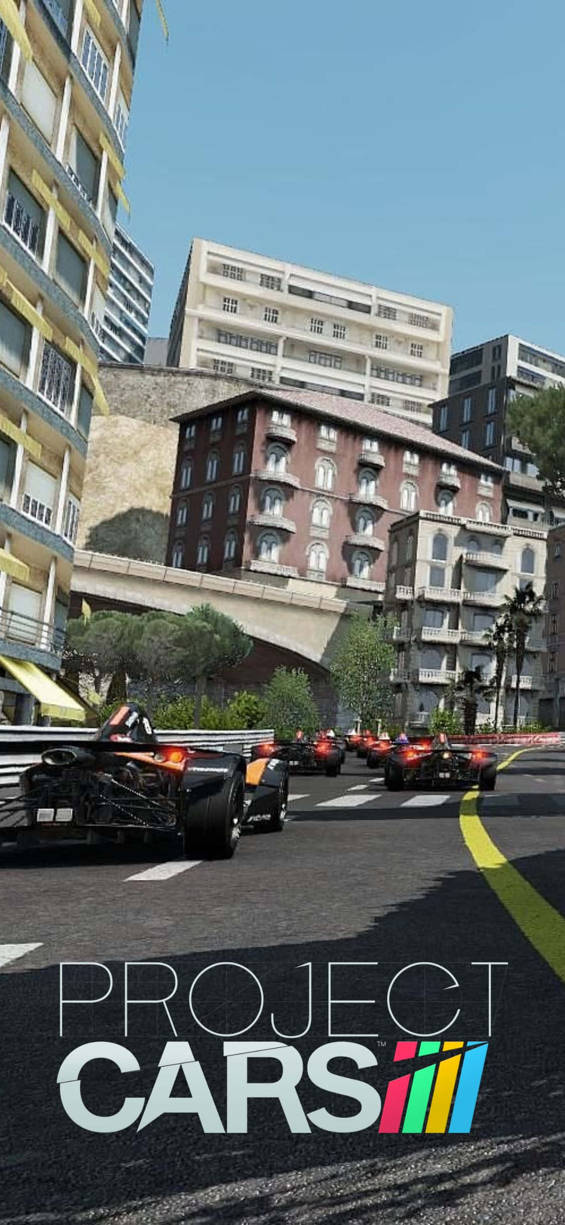 Kør ind i fremtiden med iPhone XS og Project Cars Wallpapers