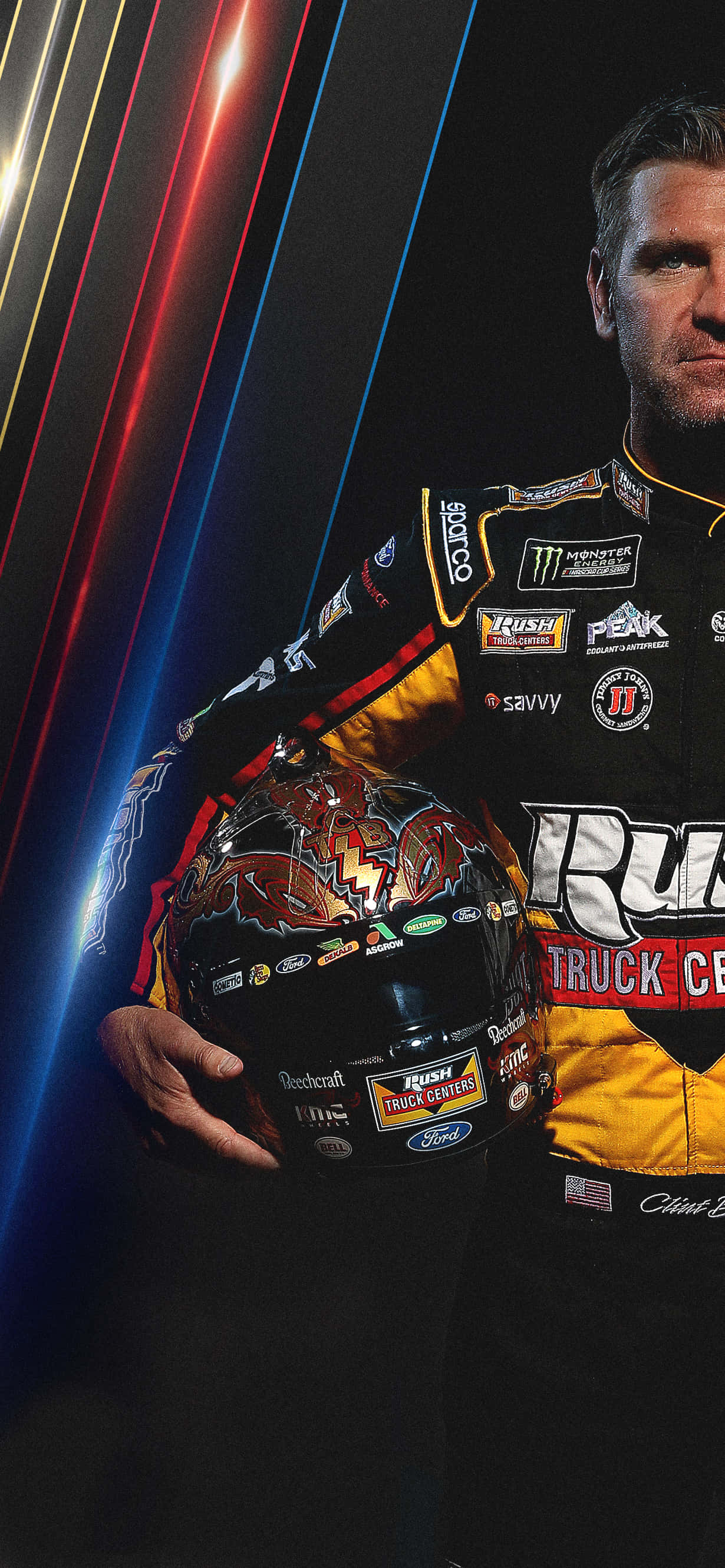 Kør mod sejr med din Nascar-tema iPhone Wallpapers