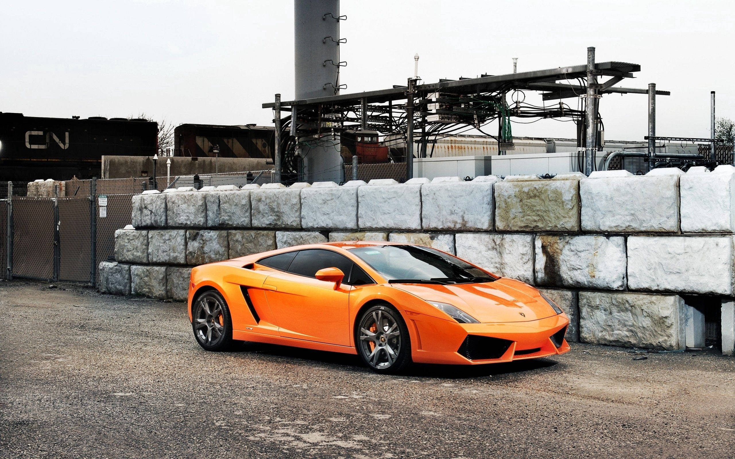 Kraft og præstation mødes: Lamborghini Gallardo Wallpapers