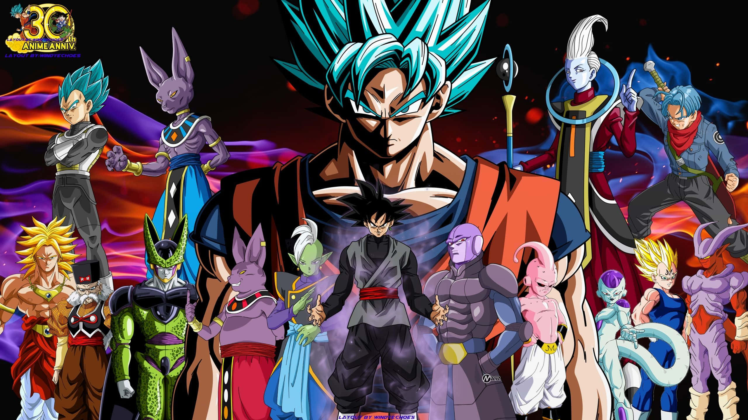 "Kraftfuld Super Saiyan" Wallpapers
