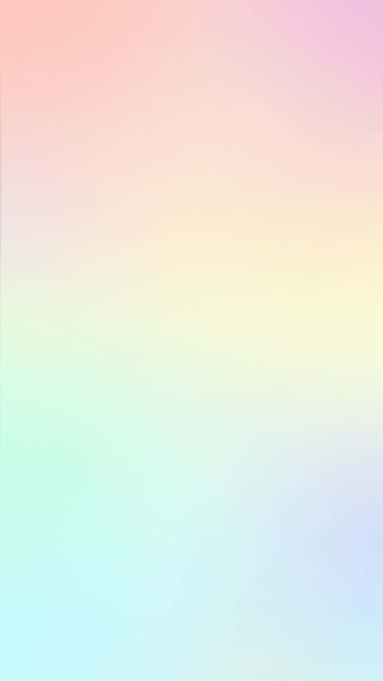 Kreativ regnbuegradient i pastelfarver Wallpapers