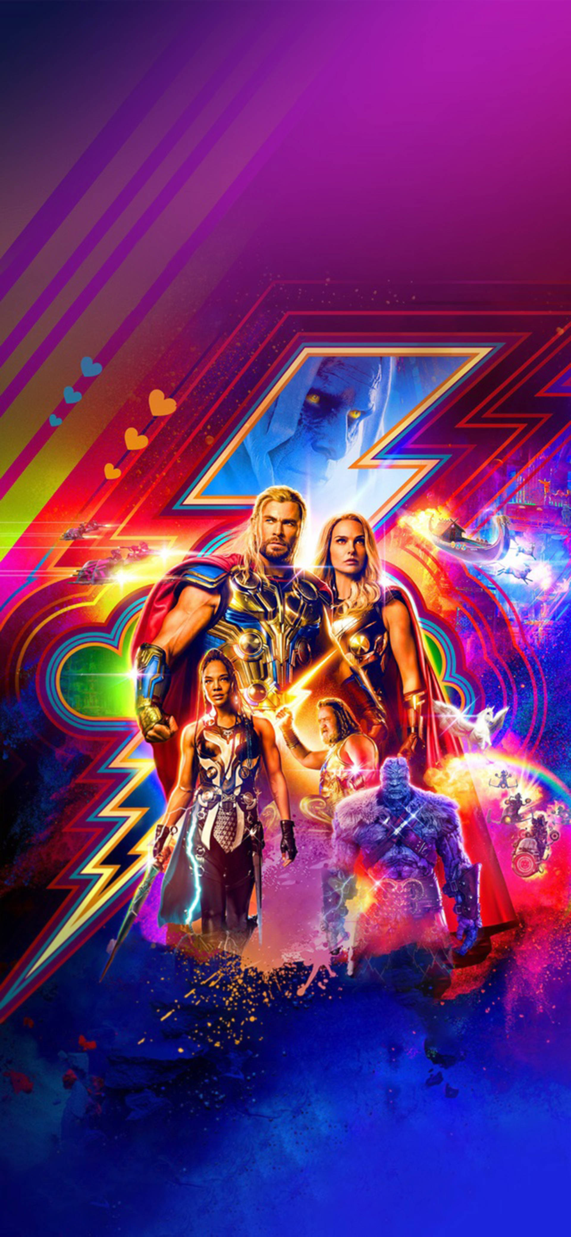 Kreativ Thor Love And Thunder Kunst Wallpapers