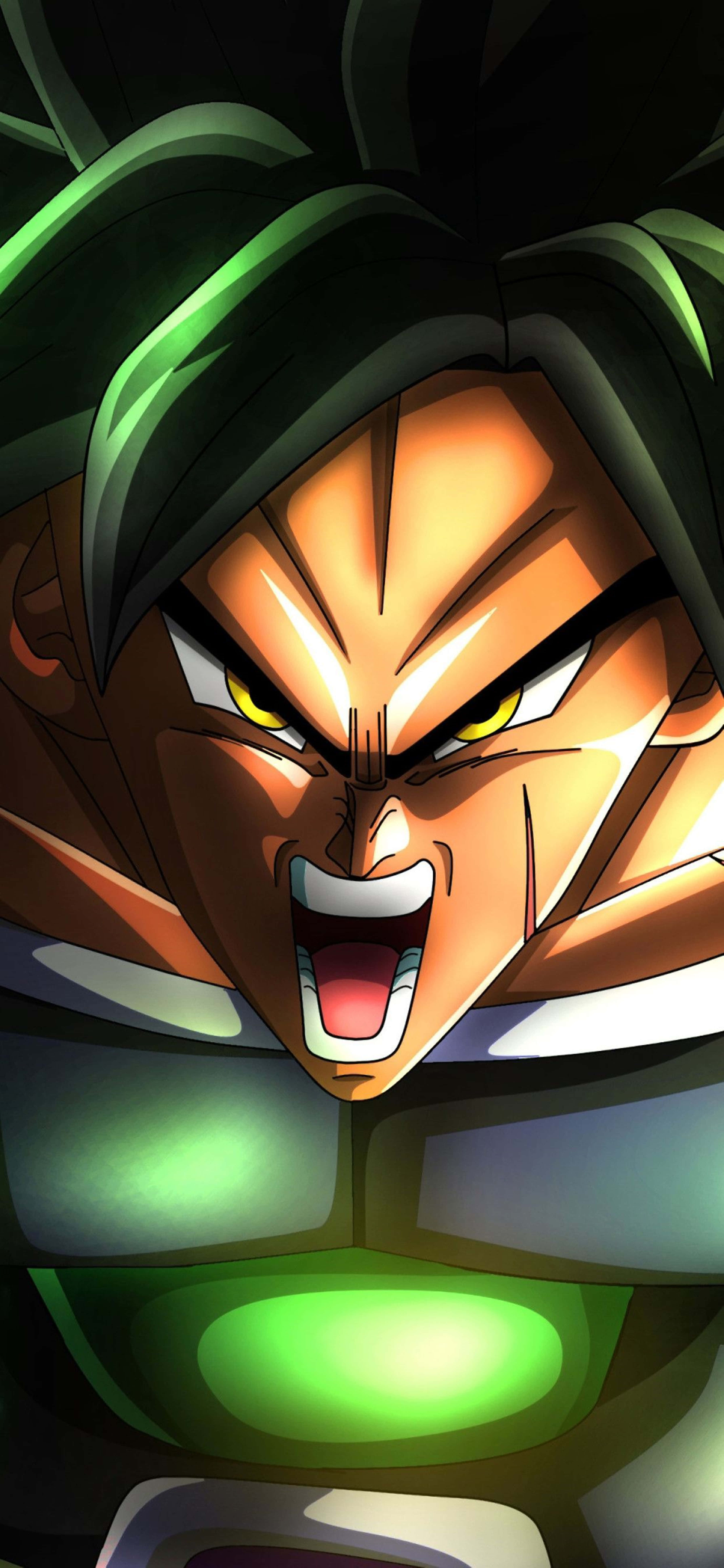 Krigeren Gohan tager kampen op mod legendariske Super Saiyan Broly i et eksplosivt slag Wallpapers