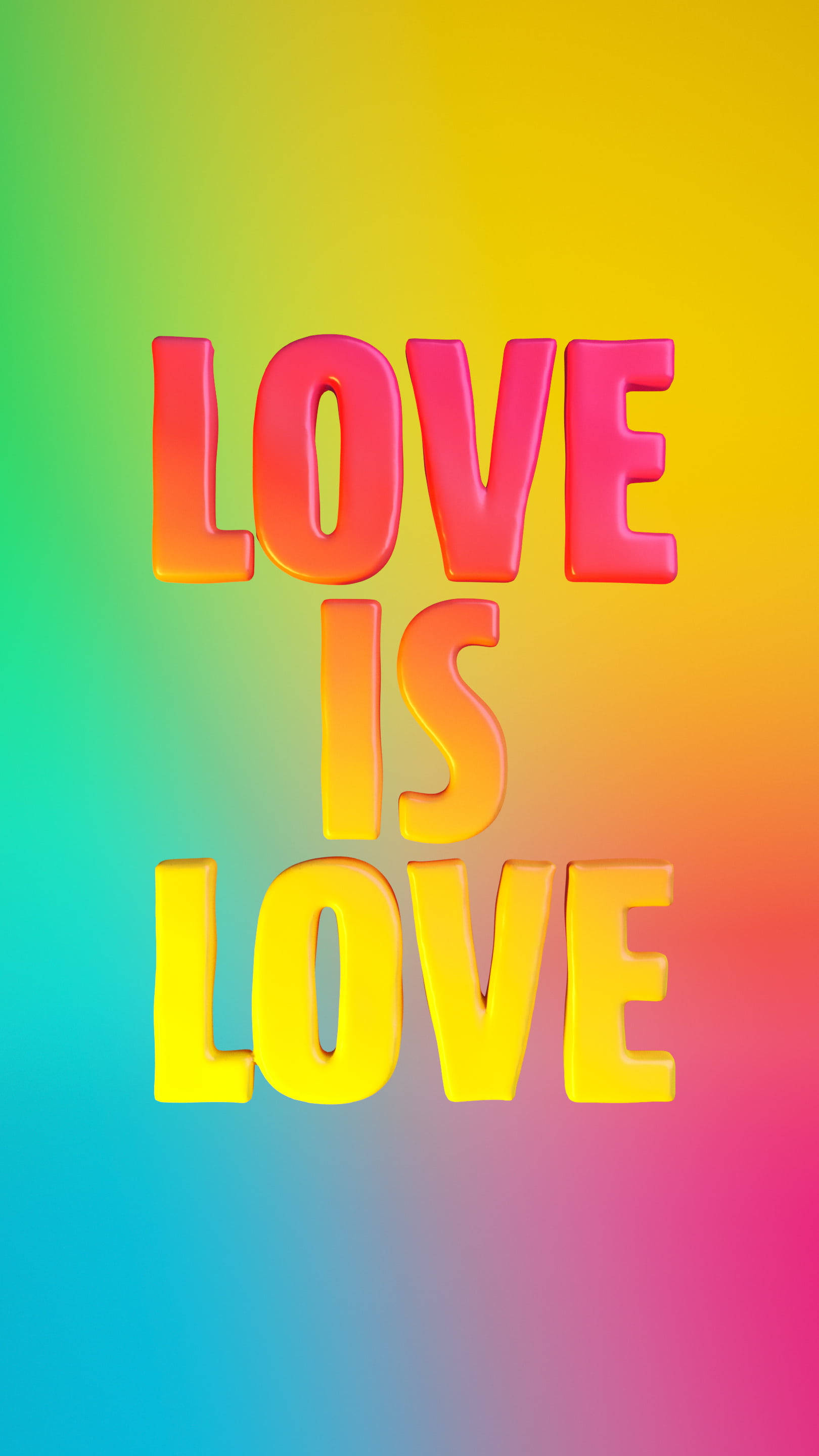 Kærlighed Er Kærlighed LGBT-telefon Wallpapers