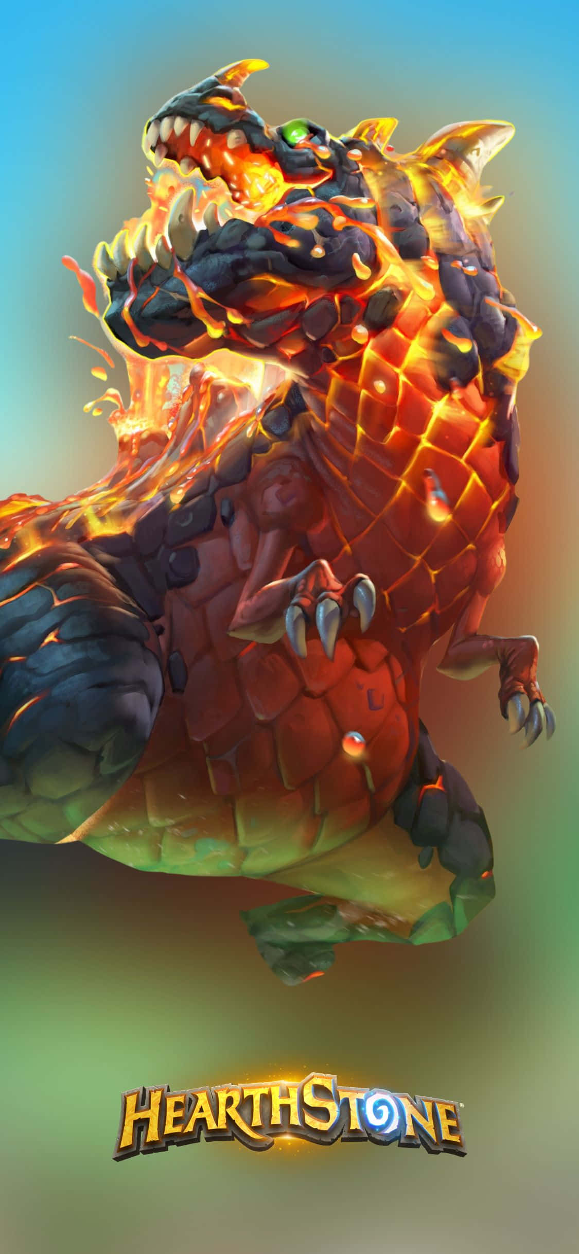 Krybdyrsvæsen iPhone XS Hearthstone Baggrund Wallpapers