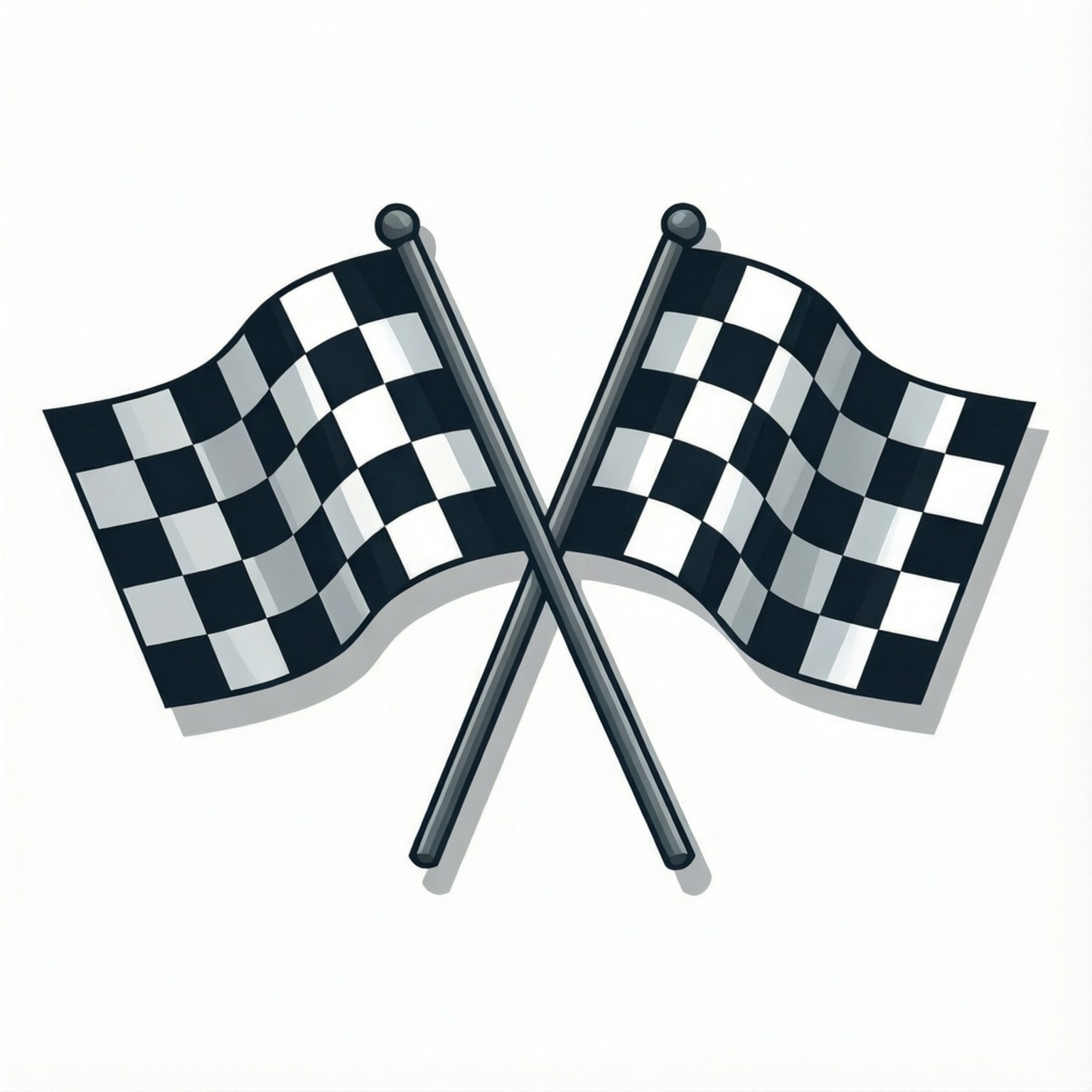 Krydsede flag Wallpapers