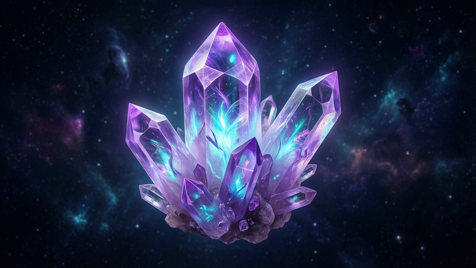 Krystalflyd OLED Wallpapers