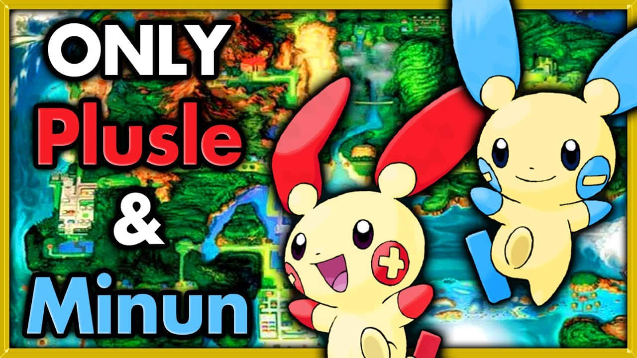 Kun Plusle og Minun Wallpapers
