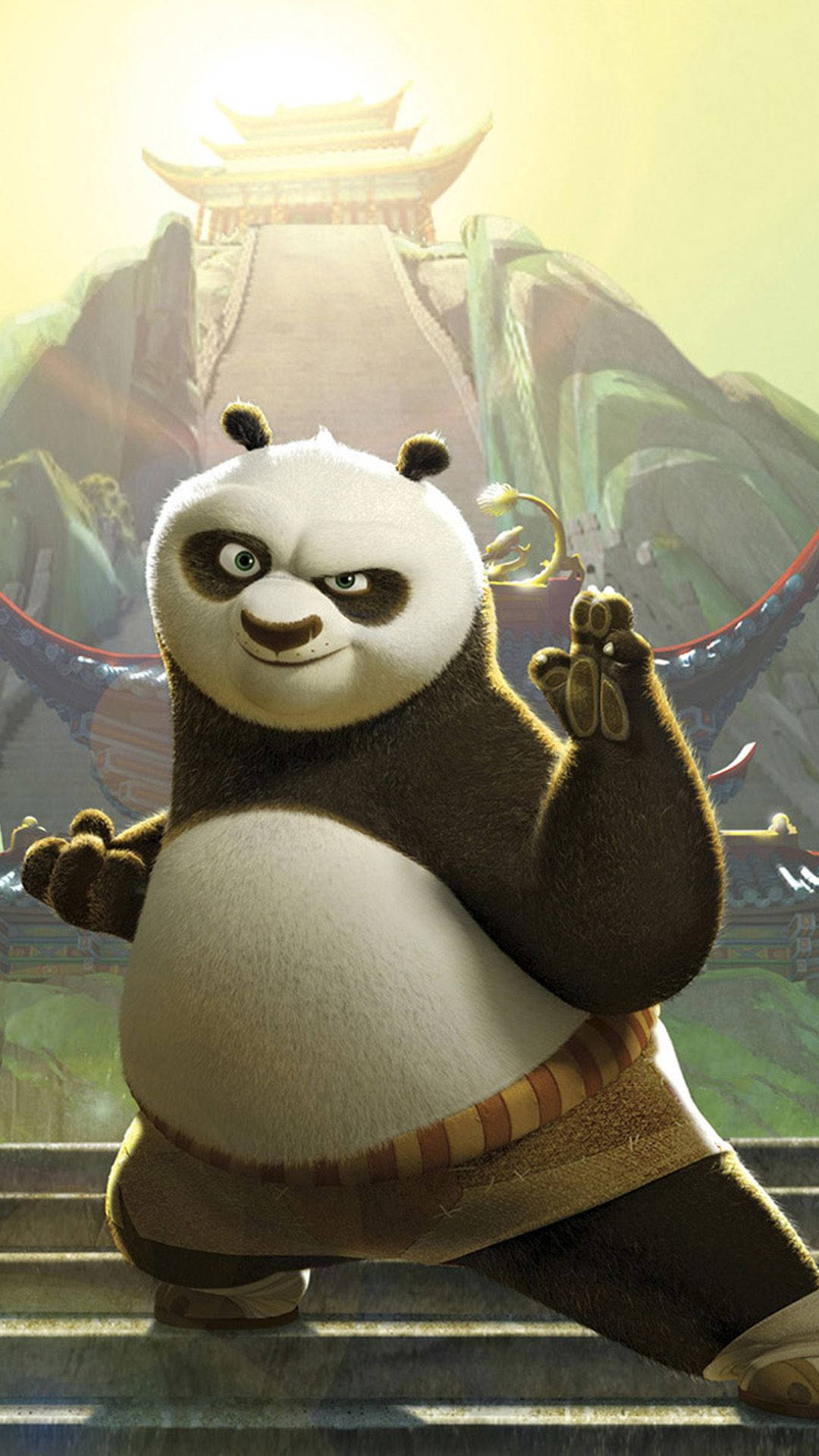 Kung Fu Panda tegneserie telefon Wallpapers