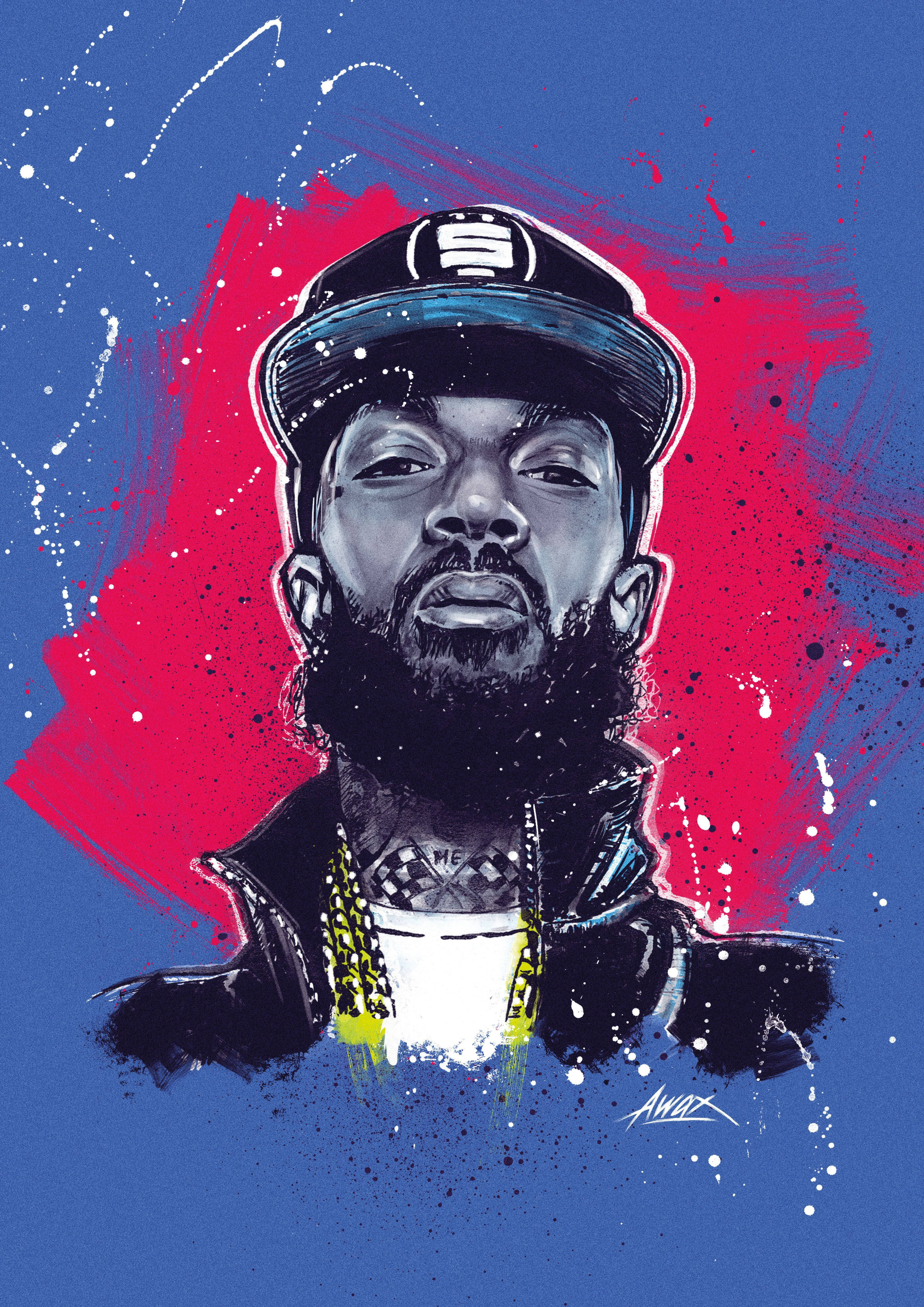 Kunst om Nipsey Hussle Wallpapers