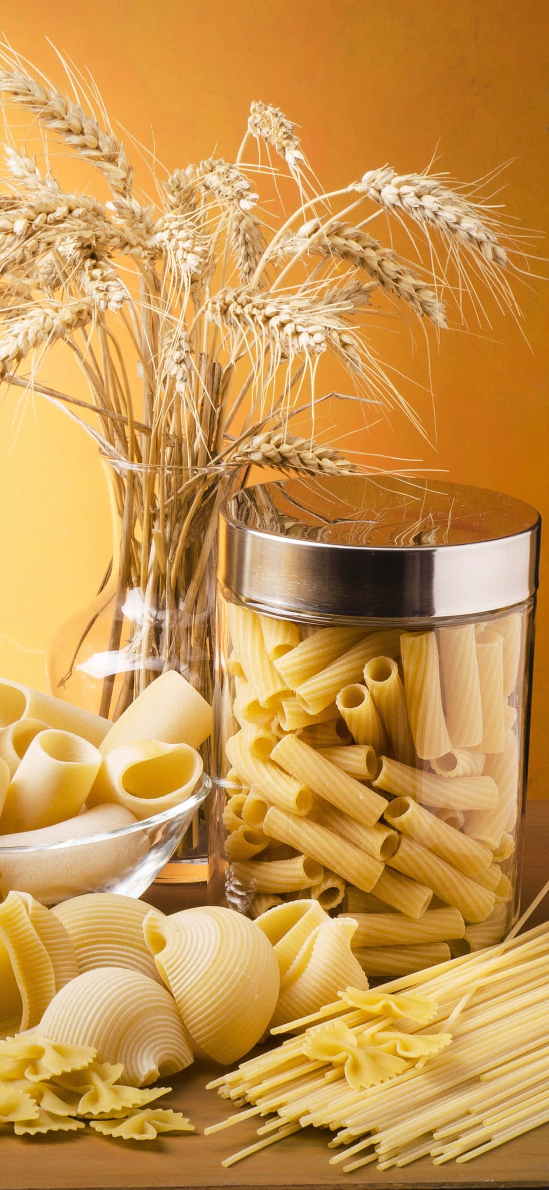 Kunstnerisk Fotografi iPhone X Pasta Baggrund Wallpapers