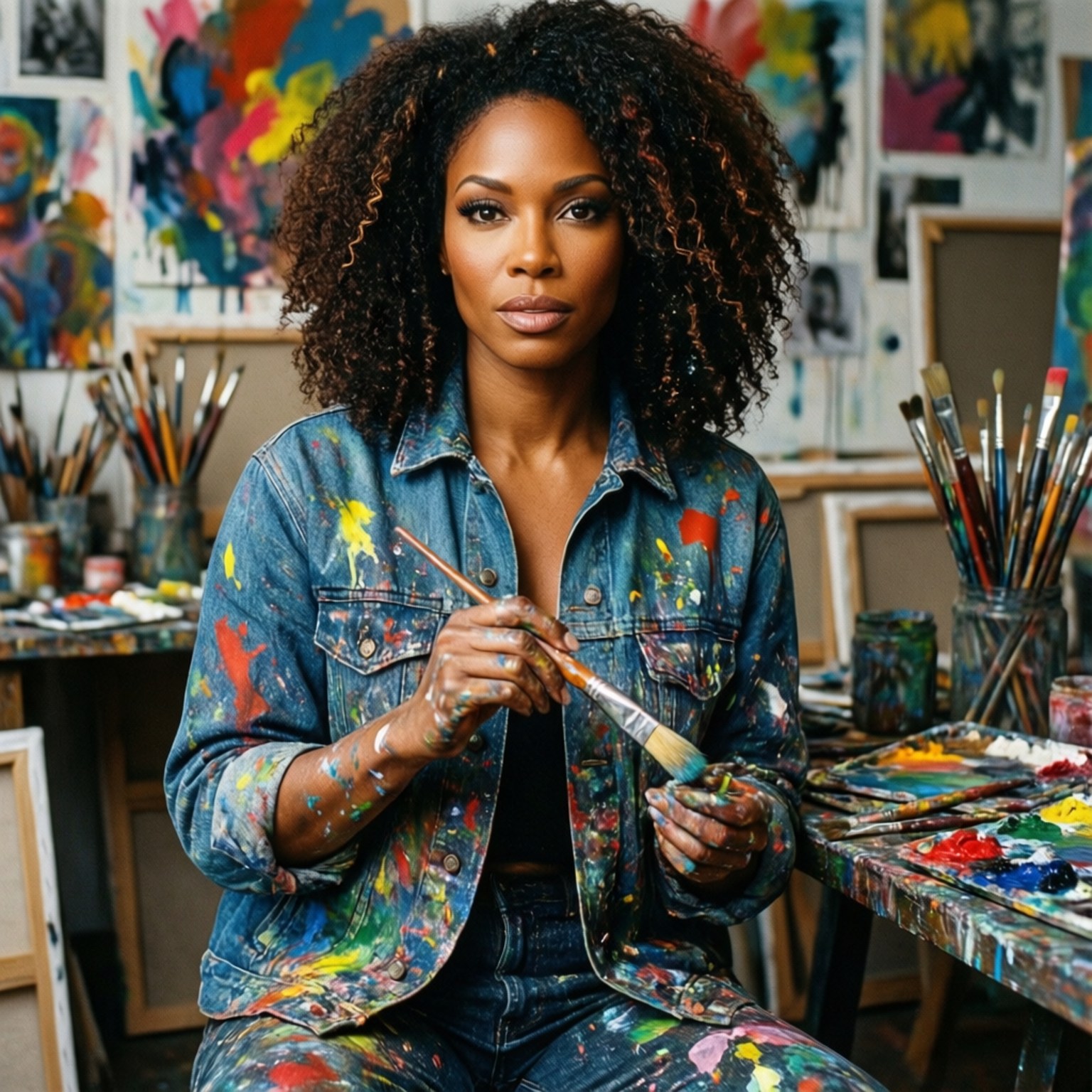 Kunstnerisk muse Wallpapers