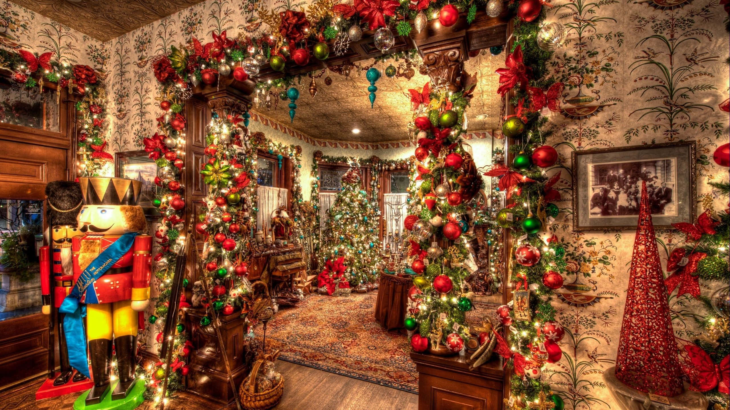 Kunstneriske julekugler billede Wallpapers