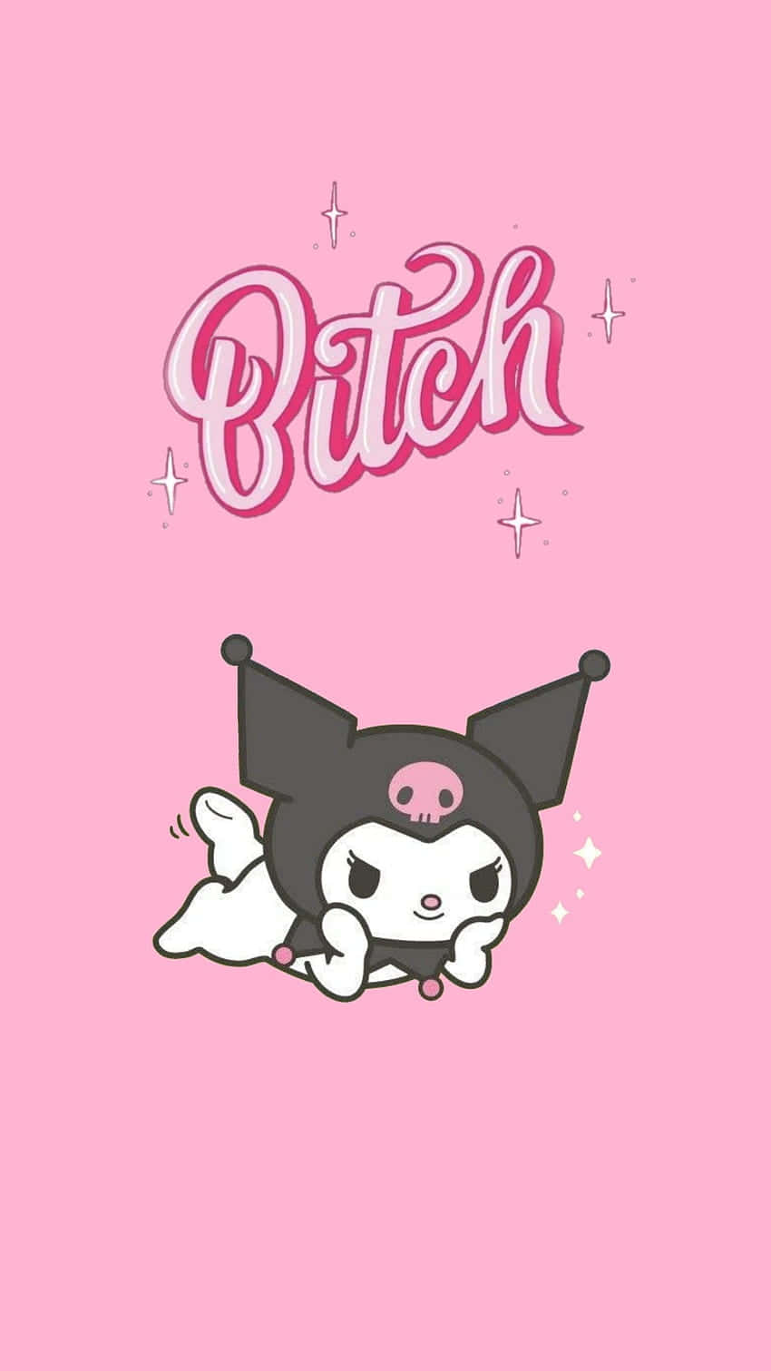Kuromi Baggrund Sanrio Profilbillede Wallpapers