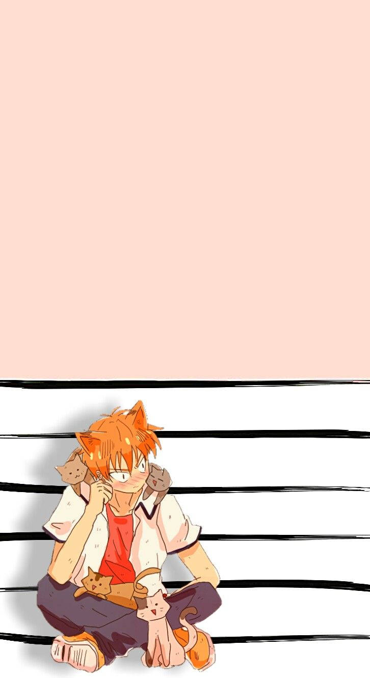 Kyo med katte Fruits Basket 2019 Wallpapers