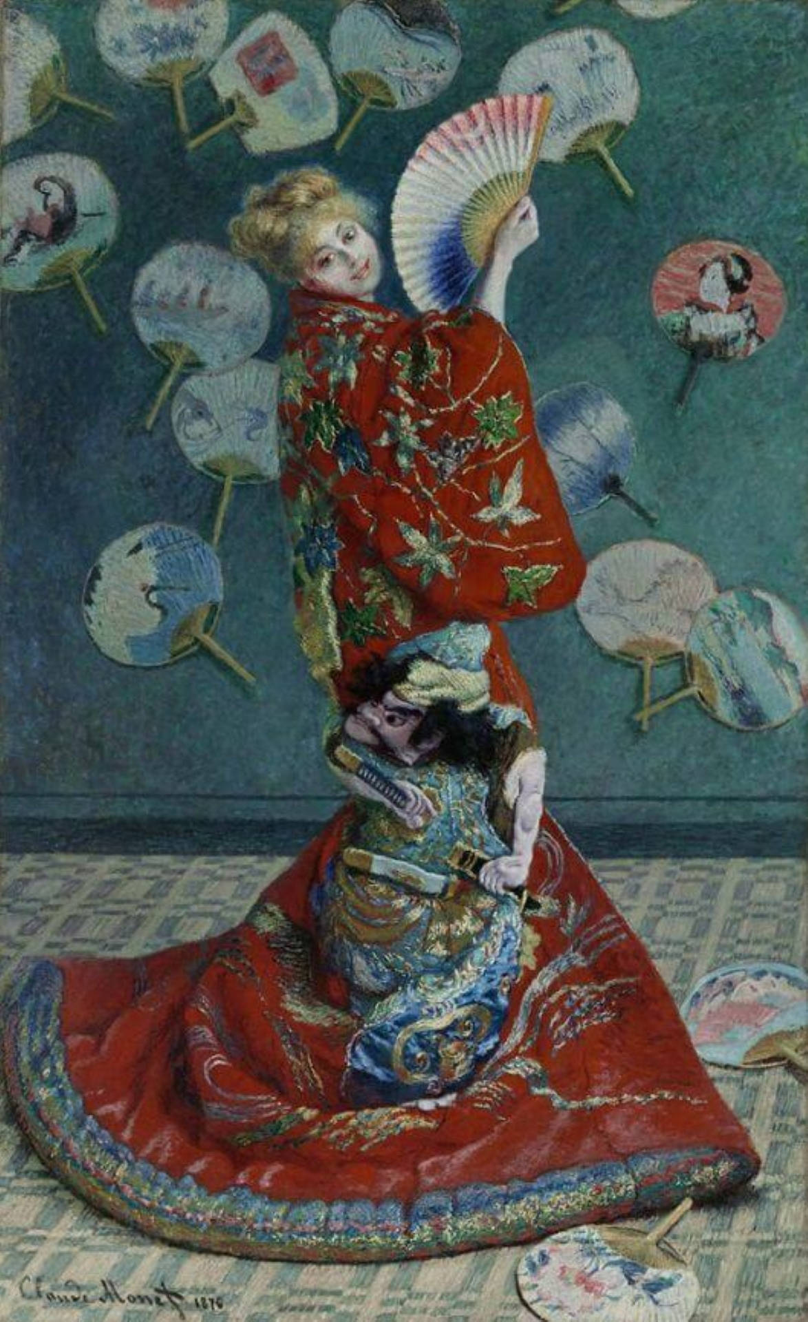La Japonaise af Claude Monet Wallpapers