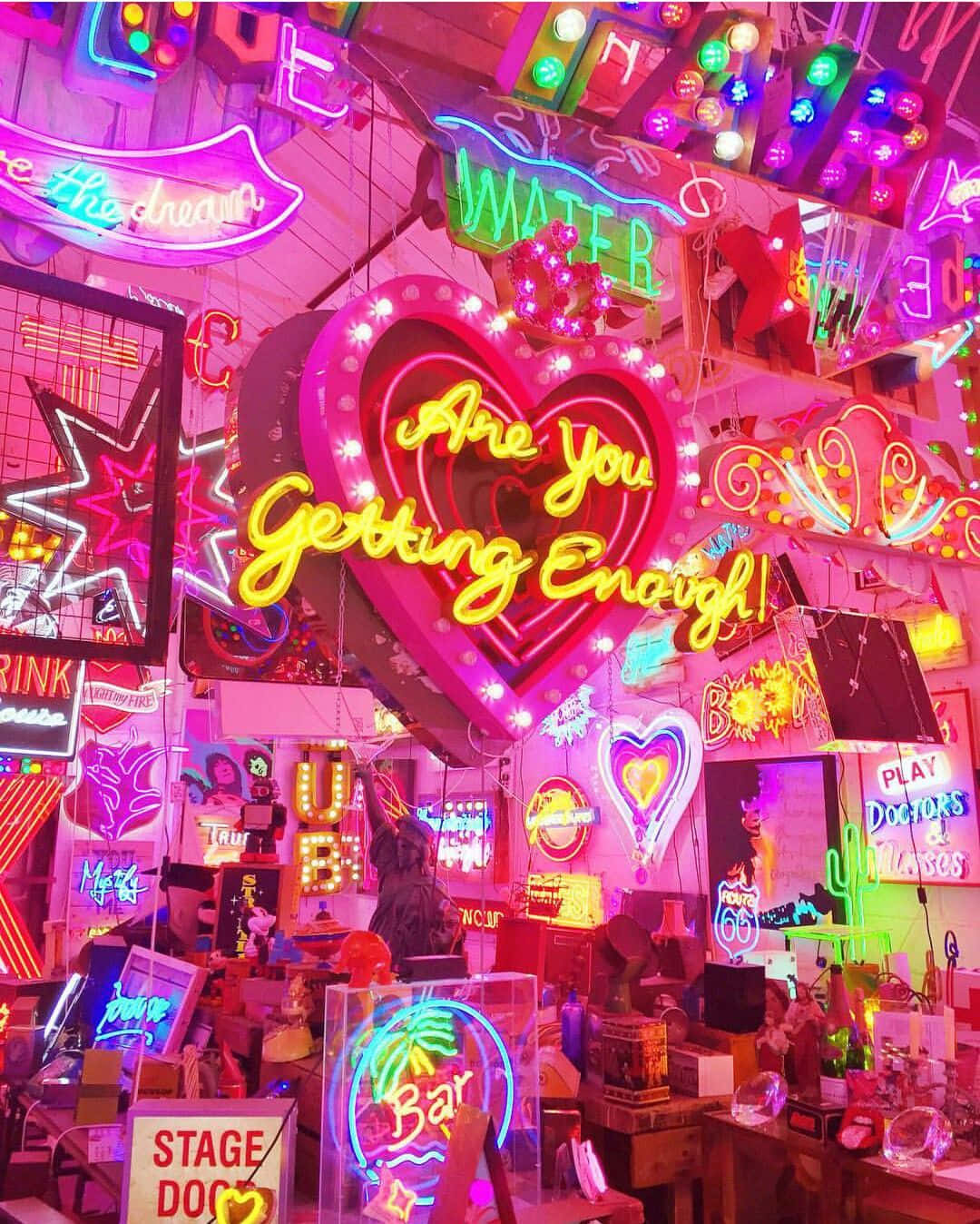 Lad neon lys op i dit liv! Wallpapers