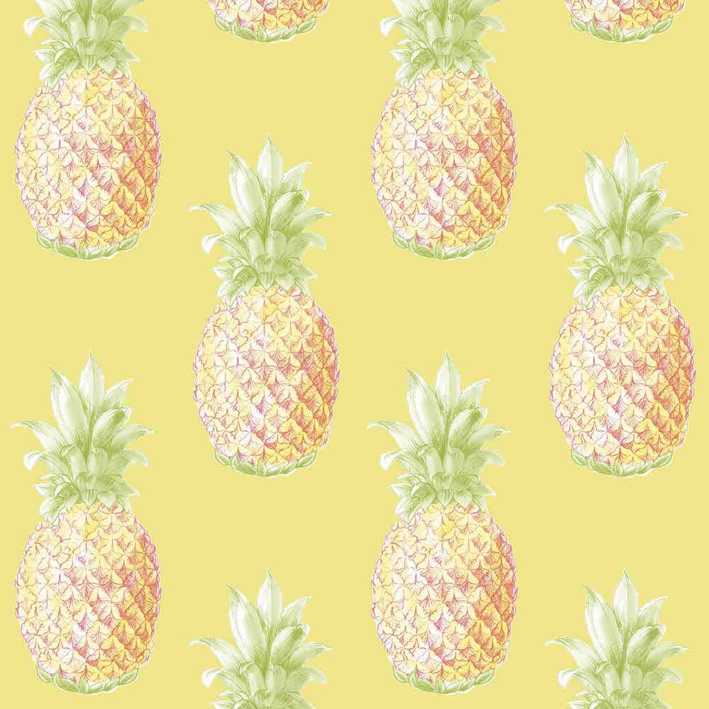 Lækker gul ananas, klar til at spise Wallpapers