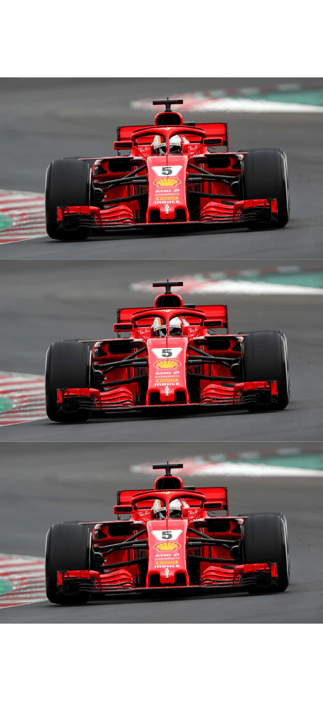 Lagdelt Ferrari iPhone Xs F1 2018 Baggrund Wallpapers