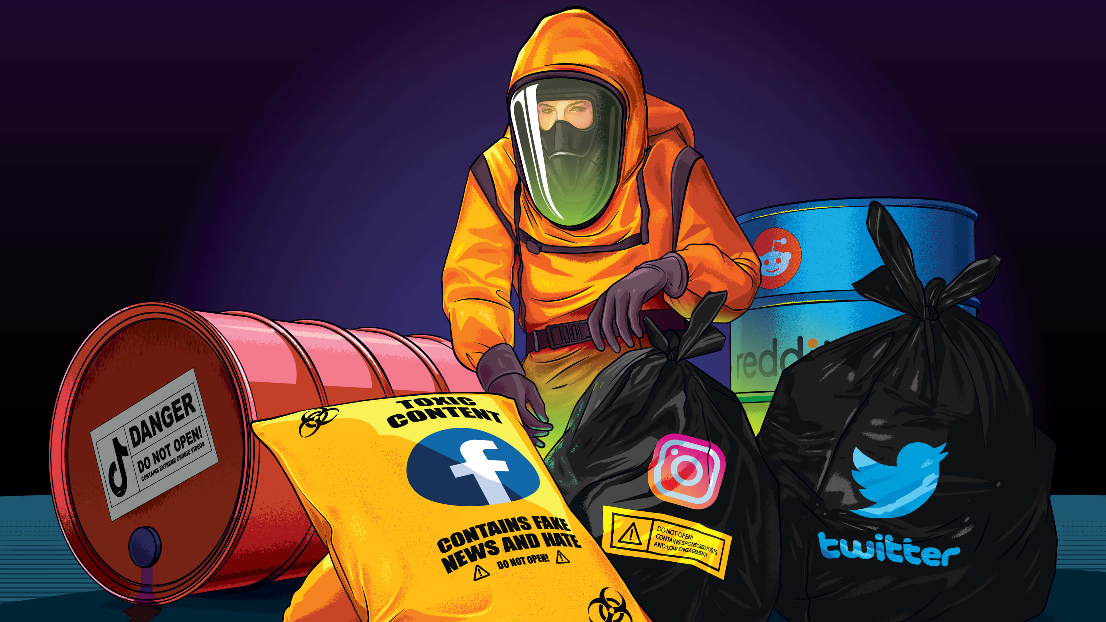 Landskab 4K Sociale Medier Plakatbaggrund Wallpapers