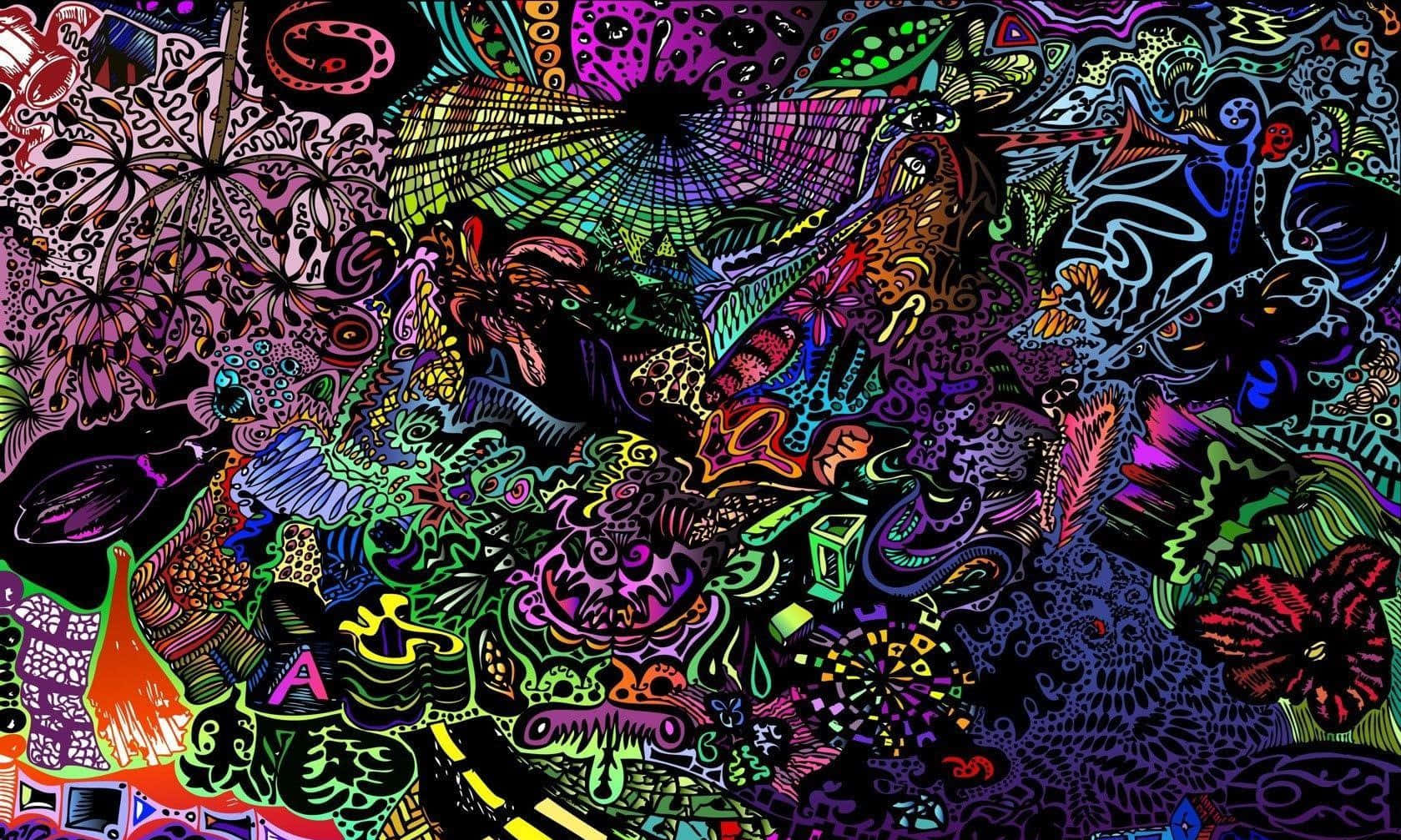 Landskabs abstrakt kunst baggrund til fede billeder Wallpapers