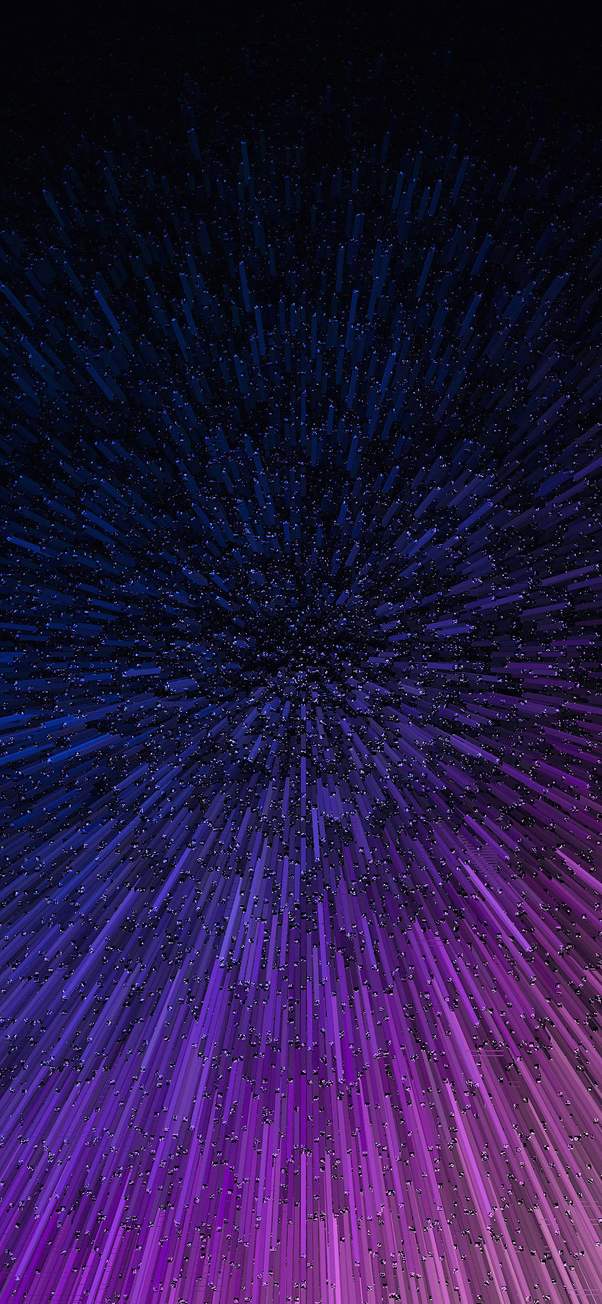 Lange Farverige Regndråber iPhone Xs Wallpapers