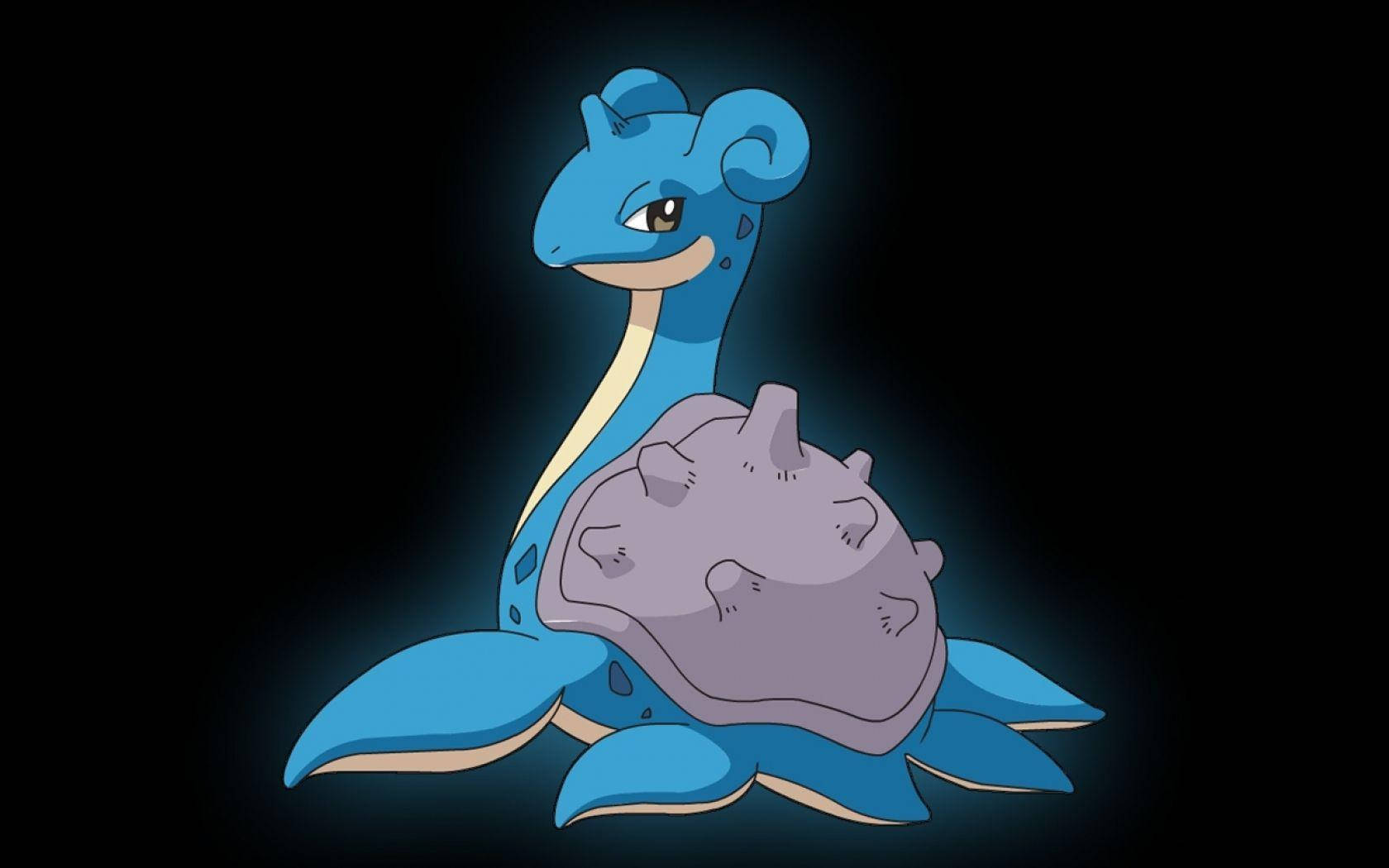 Lapras sort baggrund Wallpapers