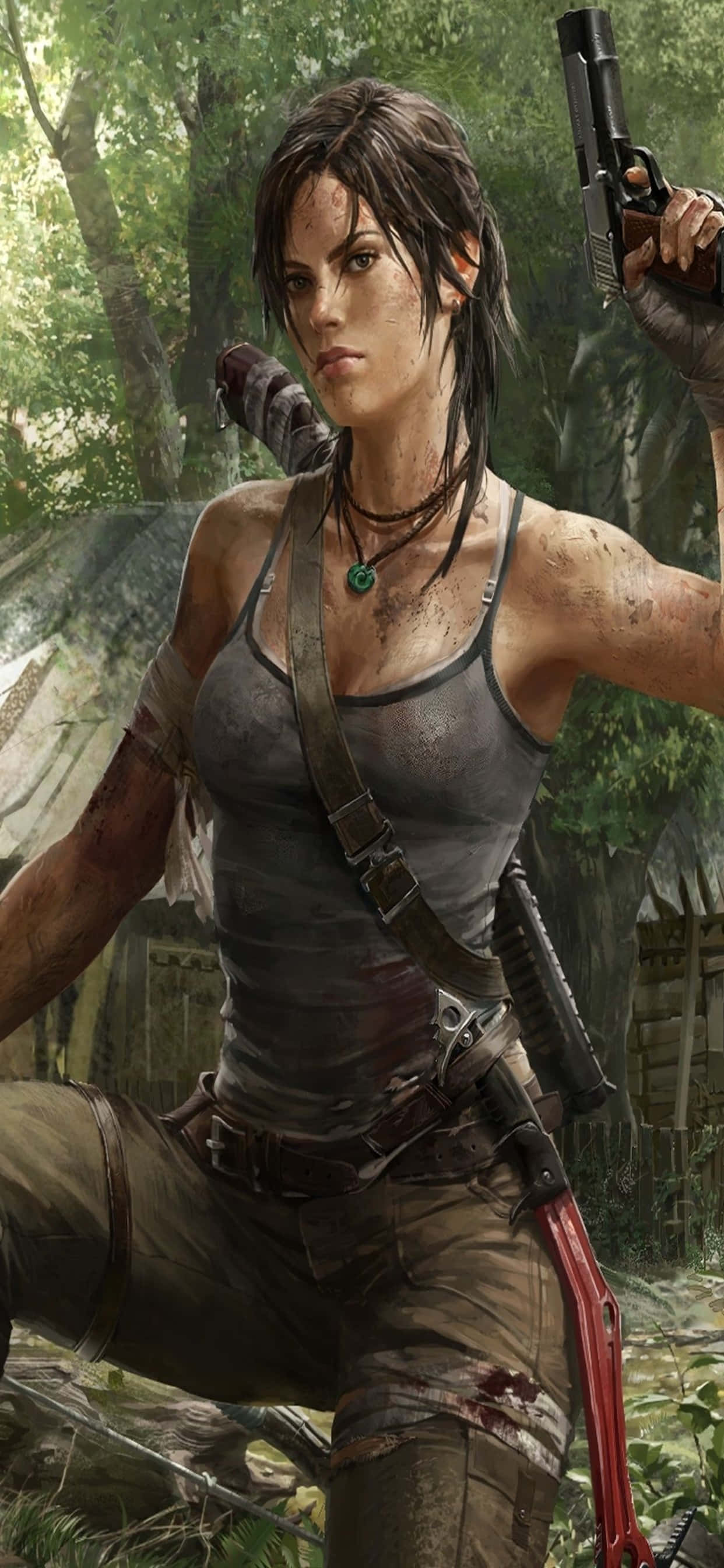 lara croft HD baggrund Wallpapers