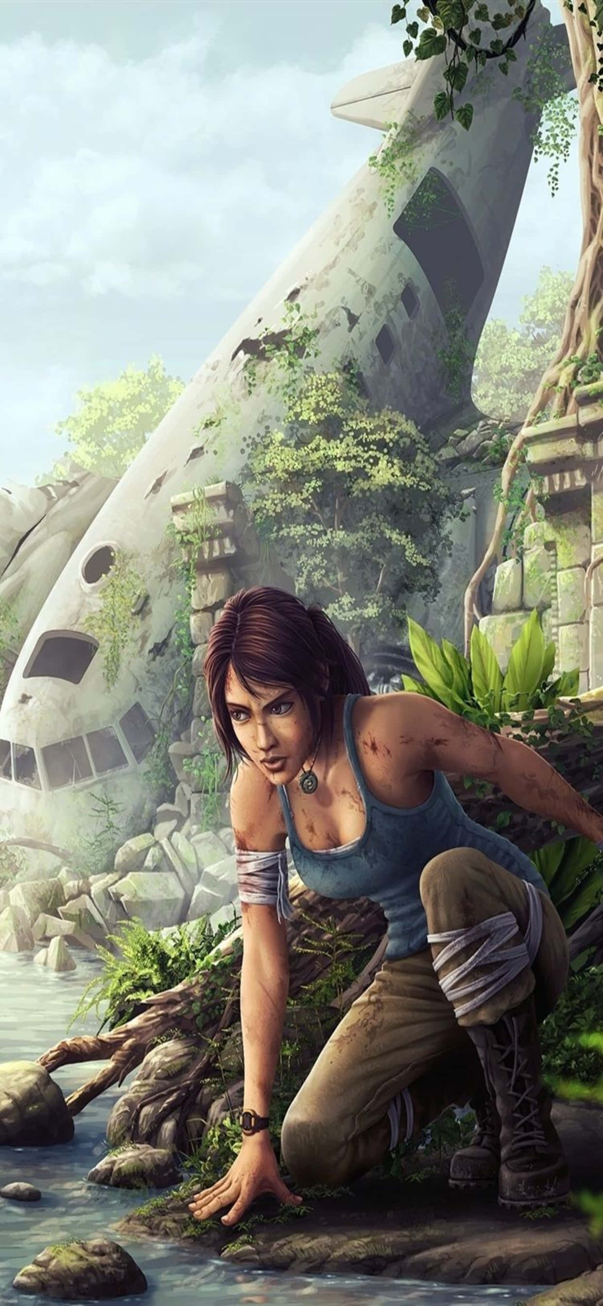 lara croft - HD baggrund Wallpapers