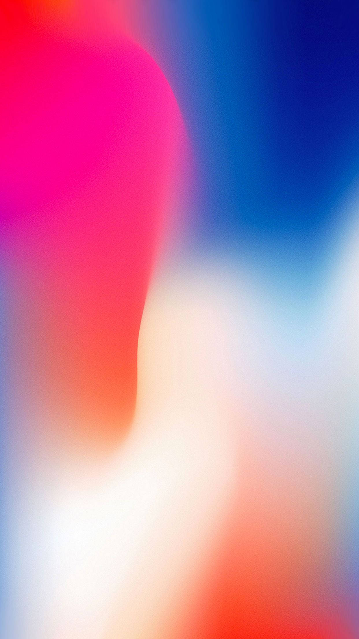 Lås din nye iPhone X op med dristige linjer og livlig farve Wallpapers