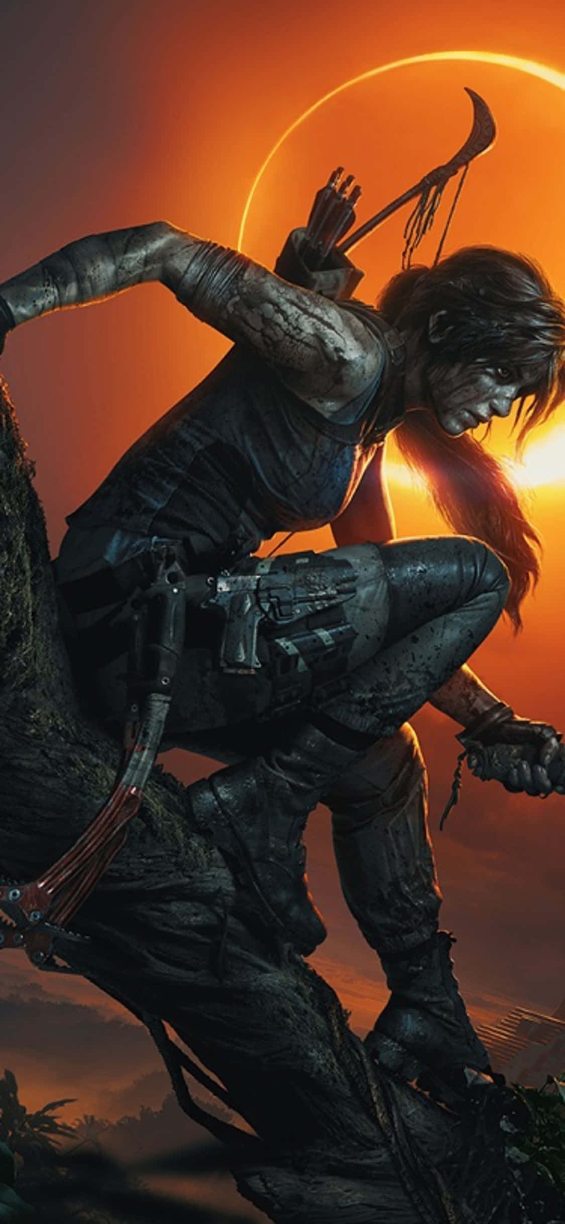 Lås hemmelighederne op i de gamle ruiner i Shadow of the Tomb Raider Wallpapers