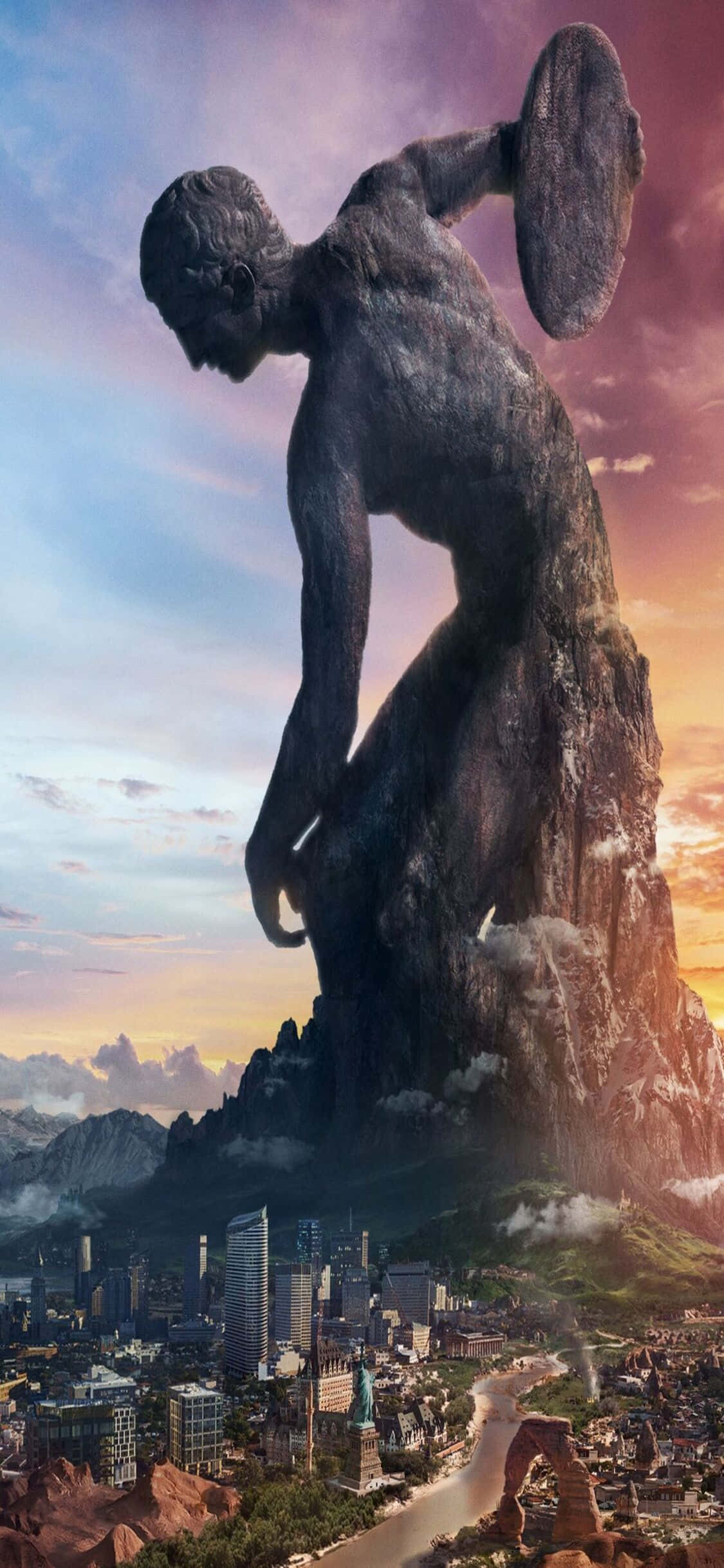 Lås op for den gamle kraft i Civilization V på din iPhone X Wallpapers