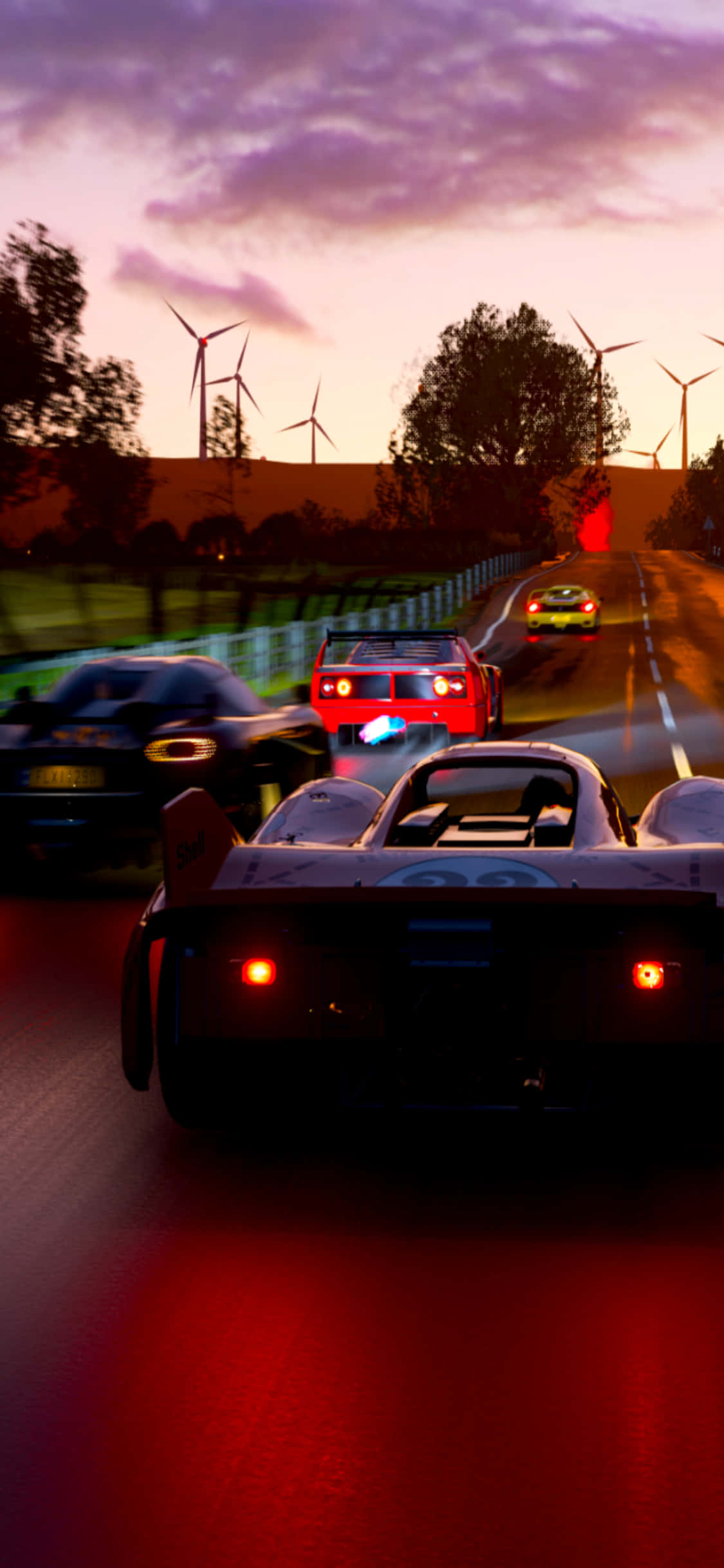 Oplev en ny verden af ren sjov og adrenalin med 'Forza Horizon 4' på iPhone Xs Wallpapers