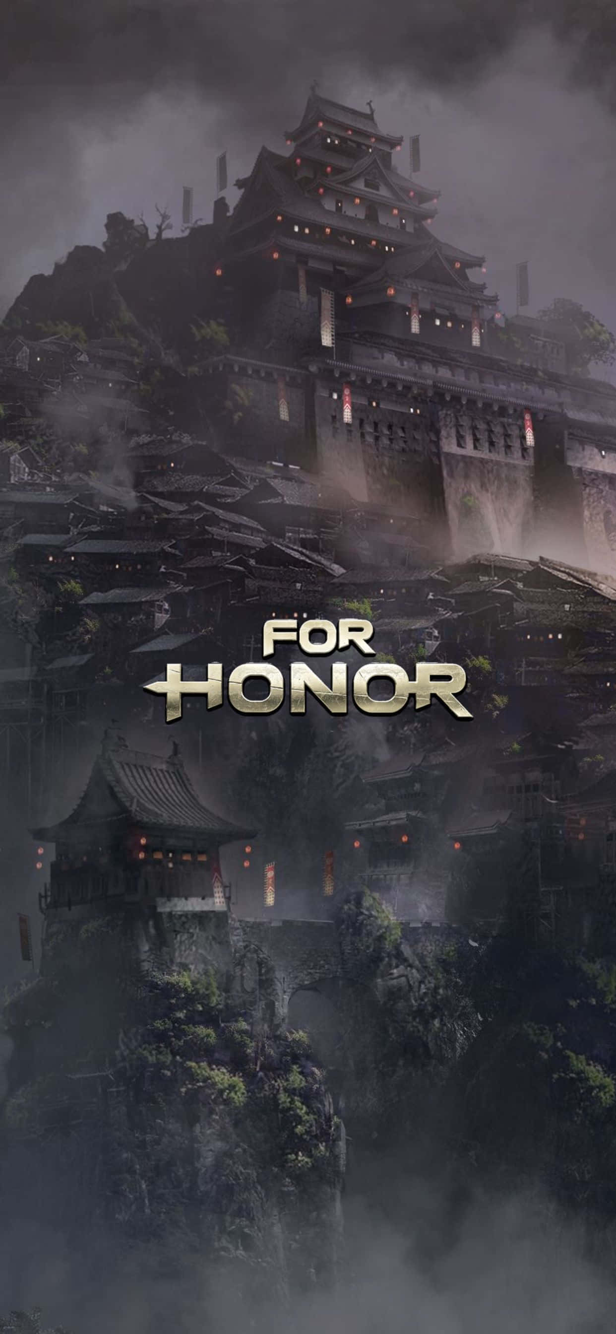 "Lås op for et nyt niveau af intens spil med iPhone Xs Max For Honor." Wallpapers