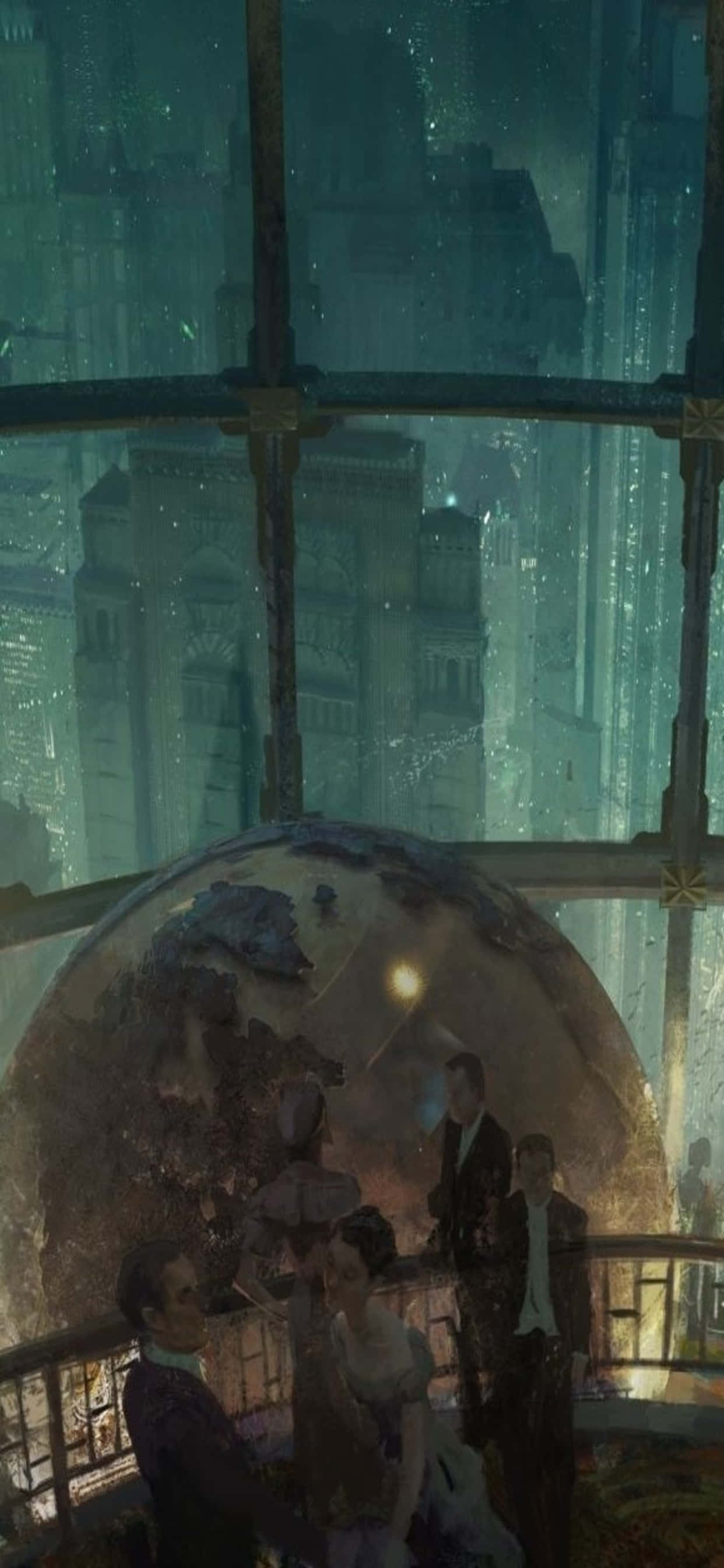 Lås op for Fantasiens Verden med iPhone XS Max og BioShock Infinite Wallpapers