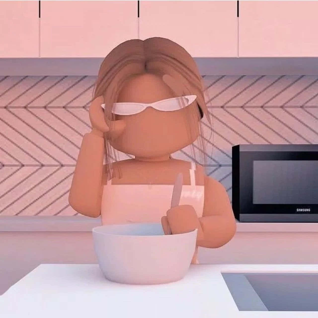 Lås op for nye muligheder med Aesthetic Roblox Wallpapers