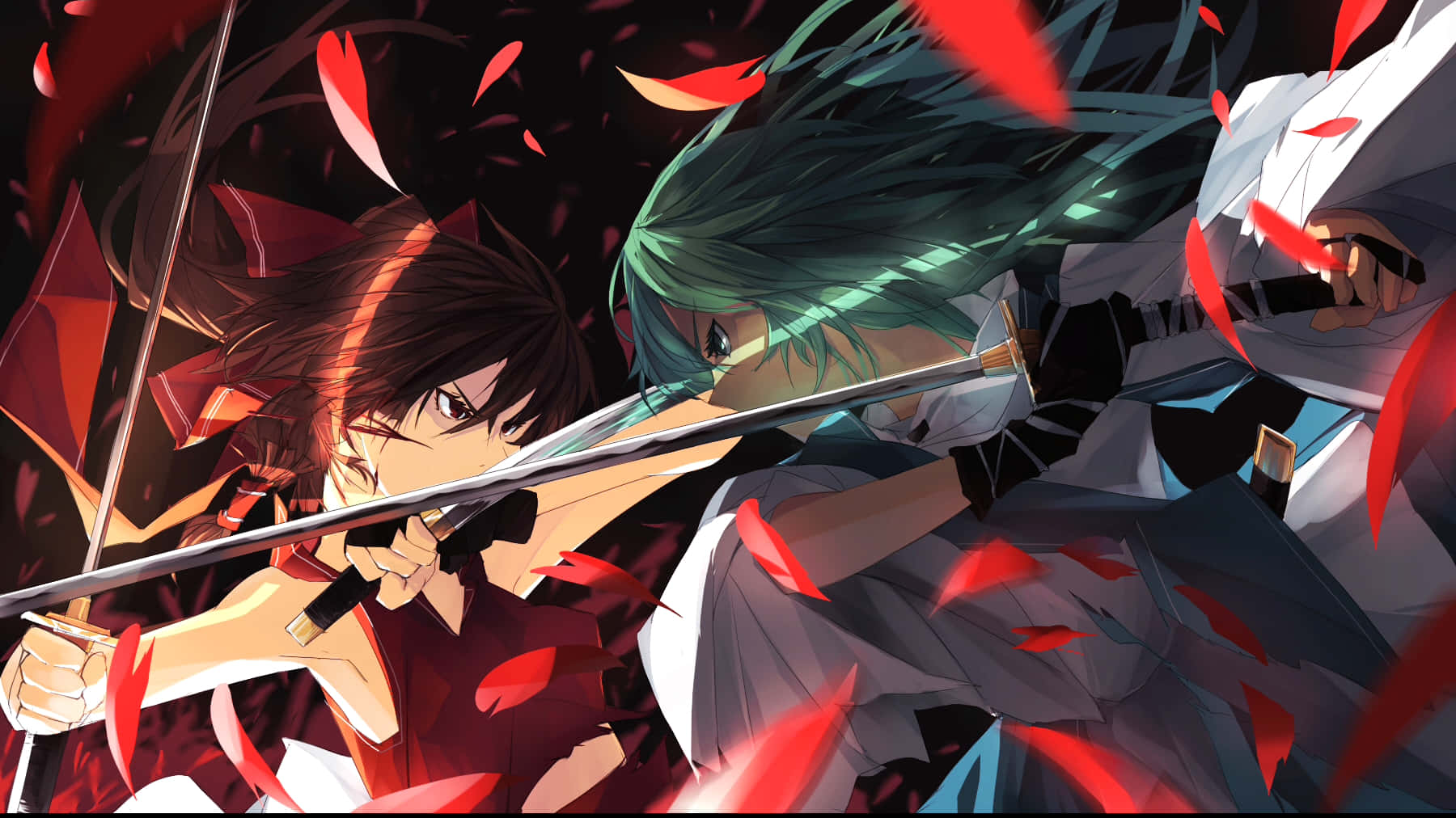 Lås op for ultimative kræfter i Anime Fight Wallpapers