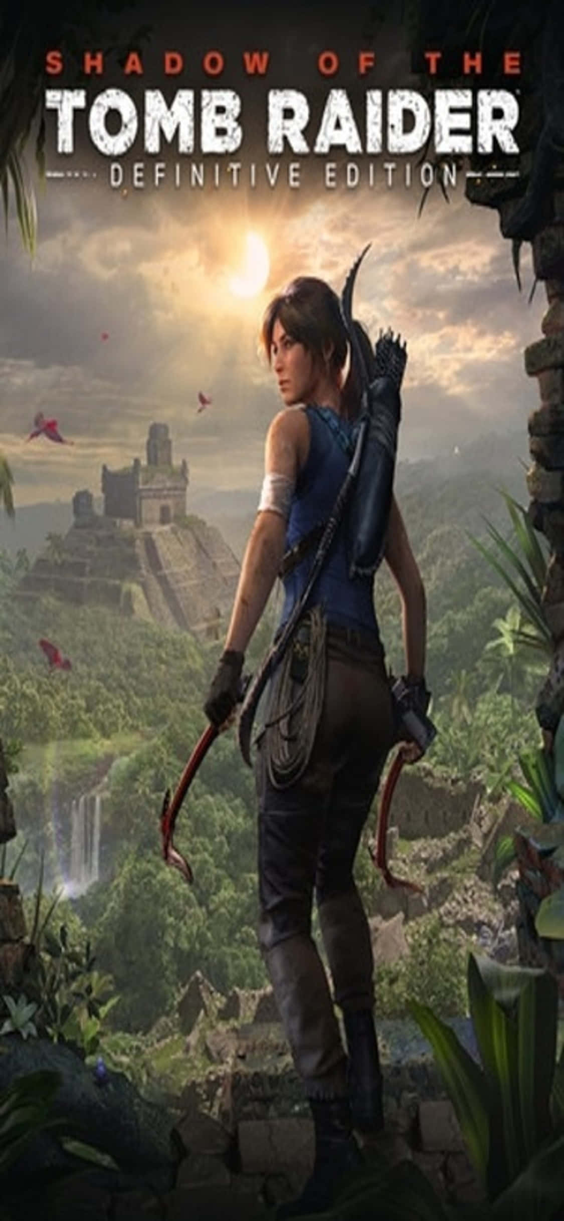 Lås op for verdens mysterier med Shadow of the Tomb Raider til iPhone X Wallpapers