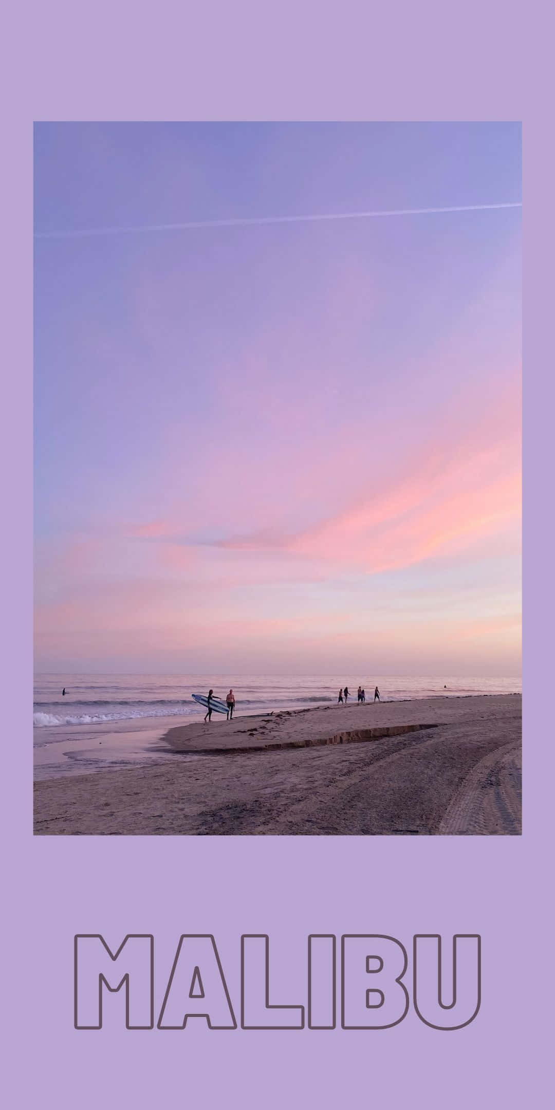 Lavendelstrand Foto Pixel 3 Malibu Baggrund Wallpapers