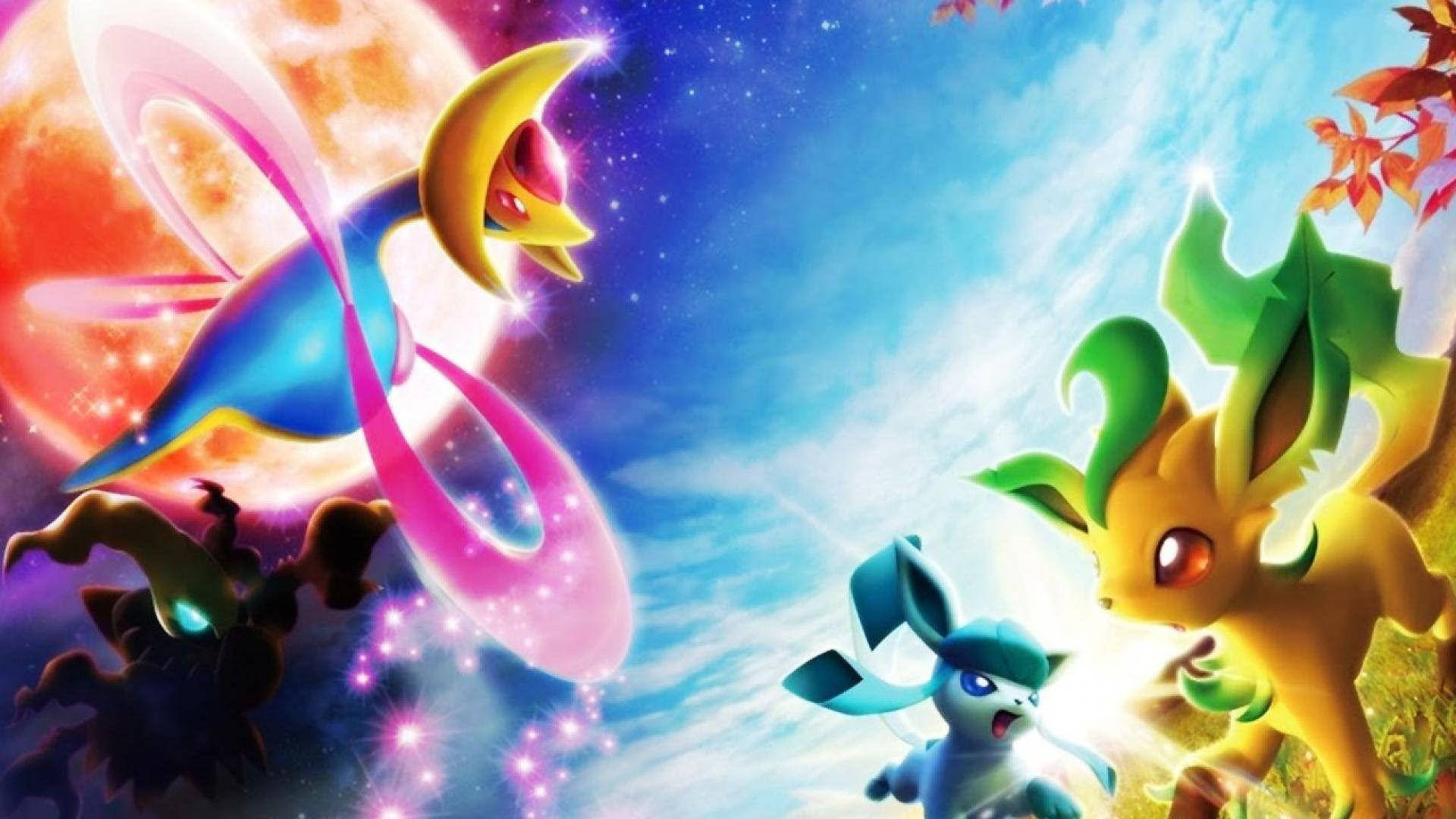 Leafeon i rummet Wallpapers
