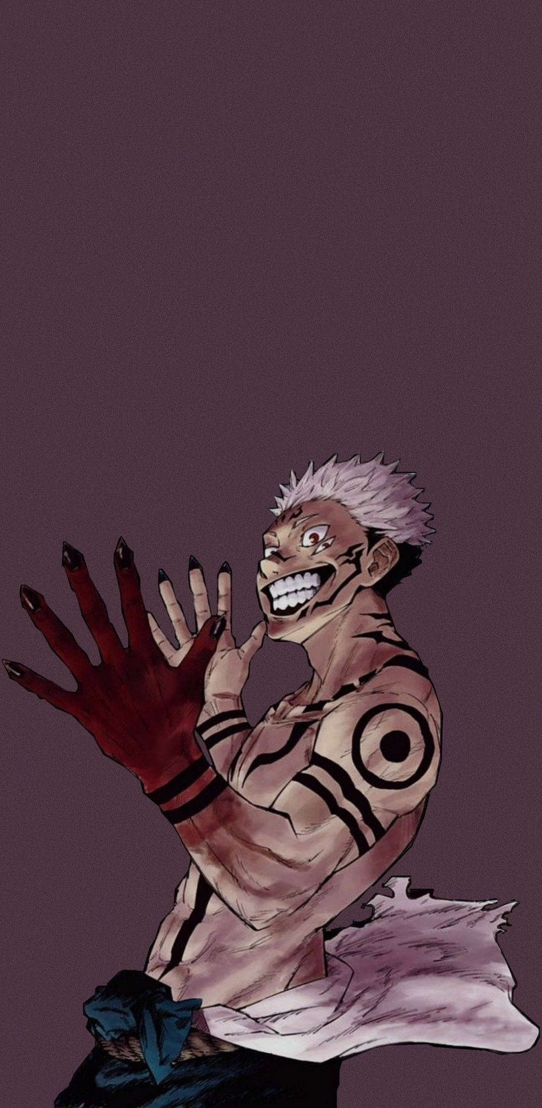 Leende Ryomen Sukuna i Jujutsu Kaisen Wallpapers