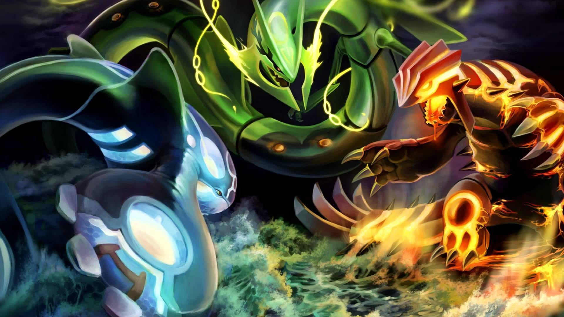 Legendariske Pokémon-figurer Wallpapers