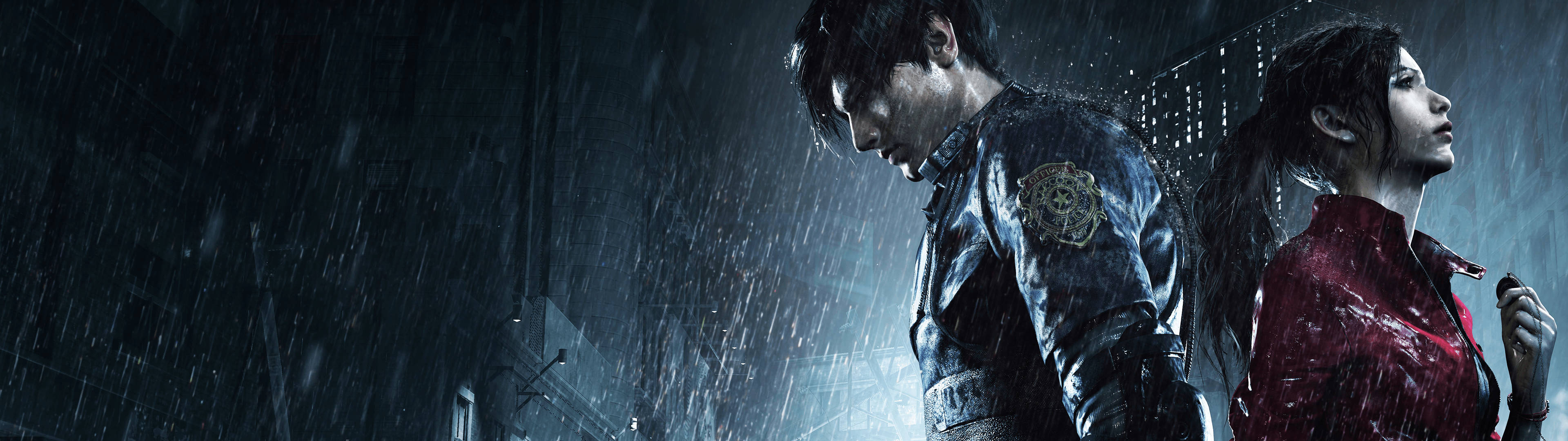 Leon & Claire spiller Resident Evil 2 Remake Wallpapers