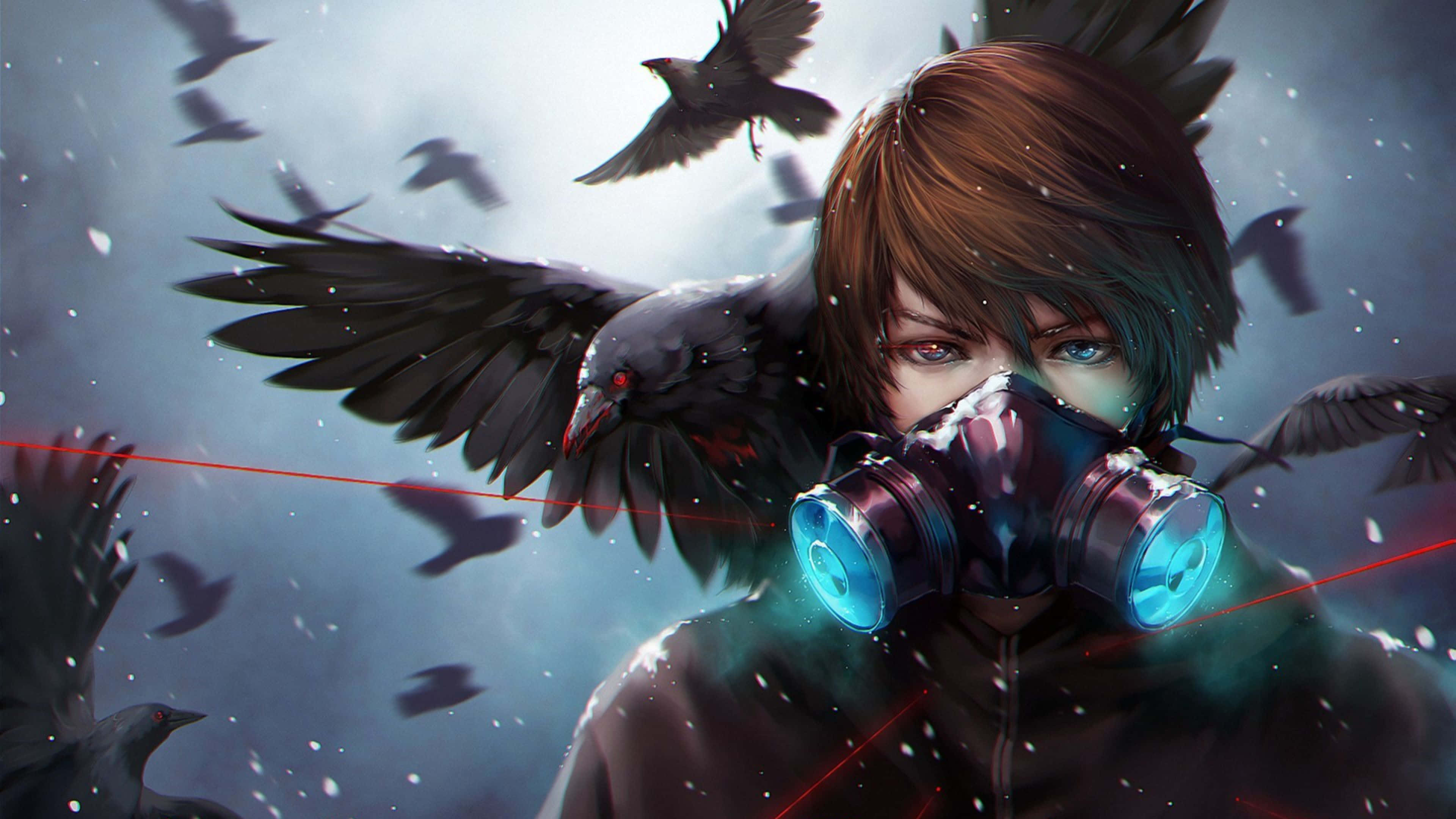 Levende anime 4K-baggrund Wallpapers
